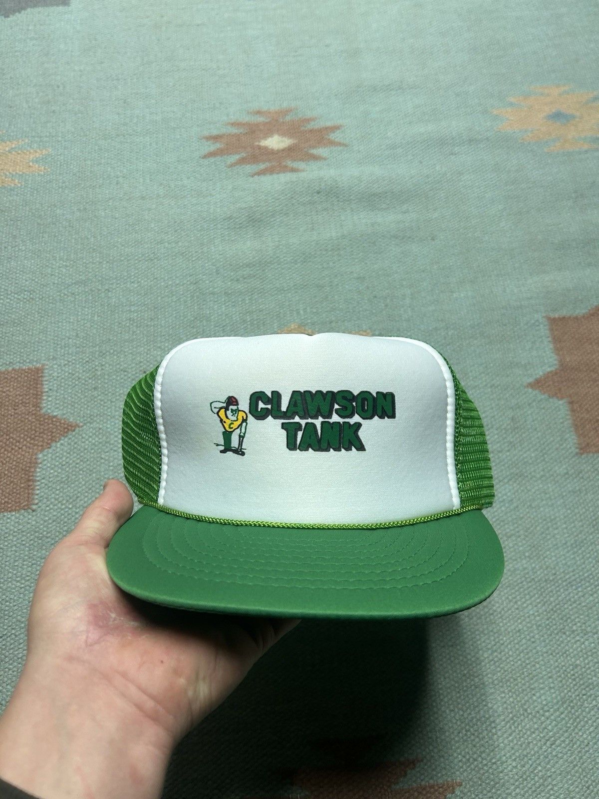 Vintage Vintage trucker hat Clawson tank Michigan oil gas snapback Size ONE SIZE - 2 Thumbnail
