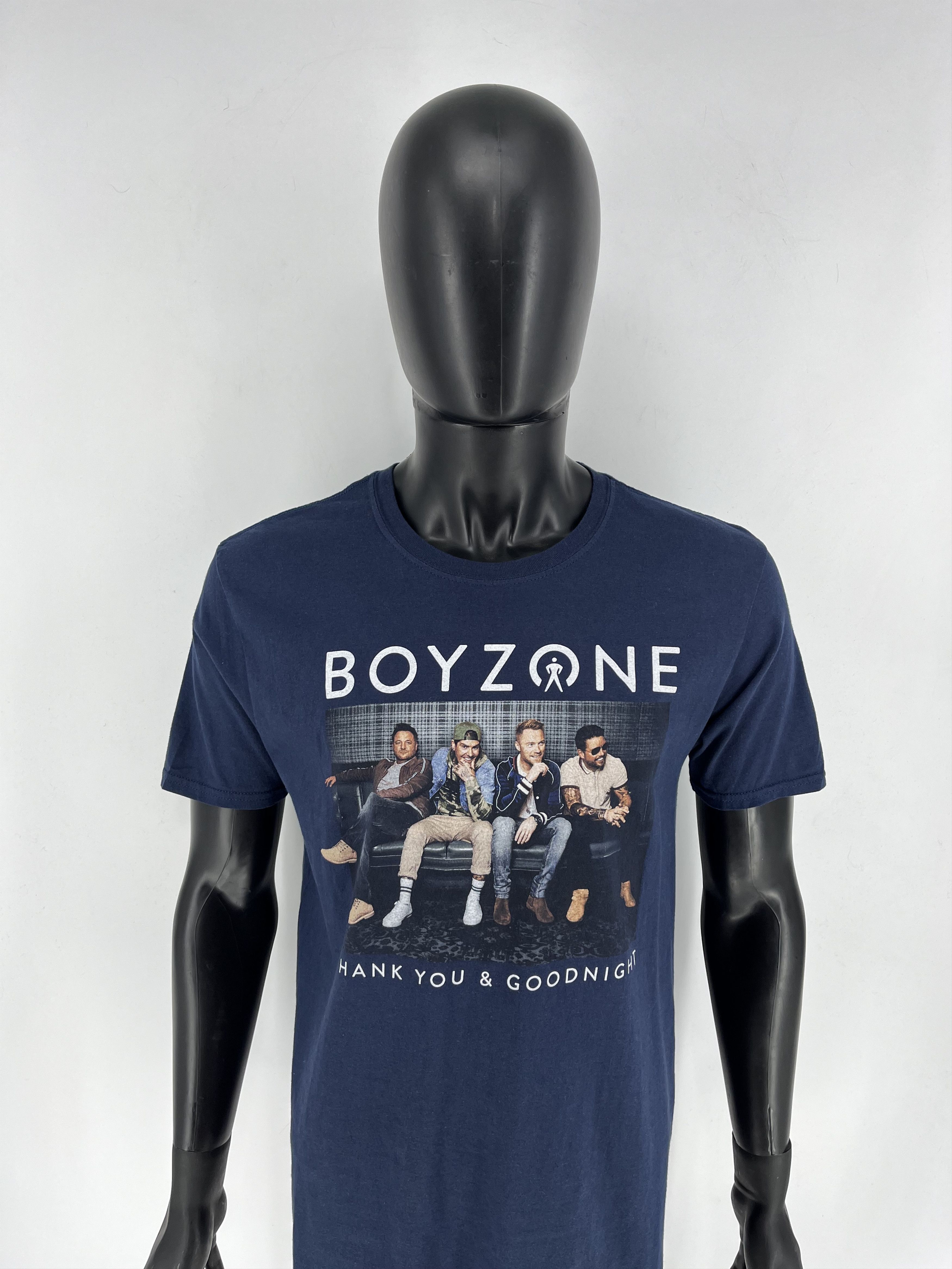 Band Tees × Vintage Vintage Y2K Boyzone T-Shirt Live By Request Tour Tee Size US L / EU 52-54 / 3 - 5 Thumbnail
