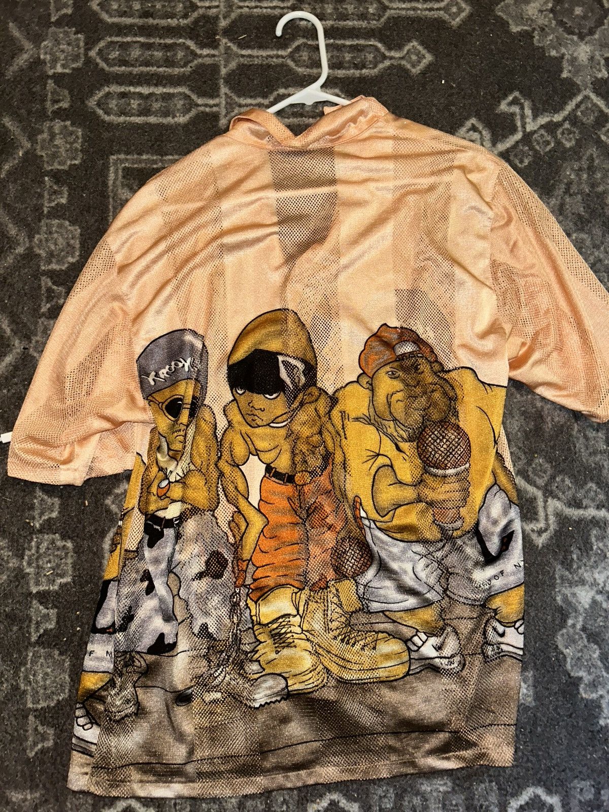 JNCO Jersey/button up shirt with dudes on it Size US M / EU 48-50 / 2 - 2 Thumbnail