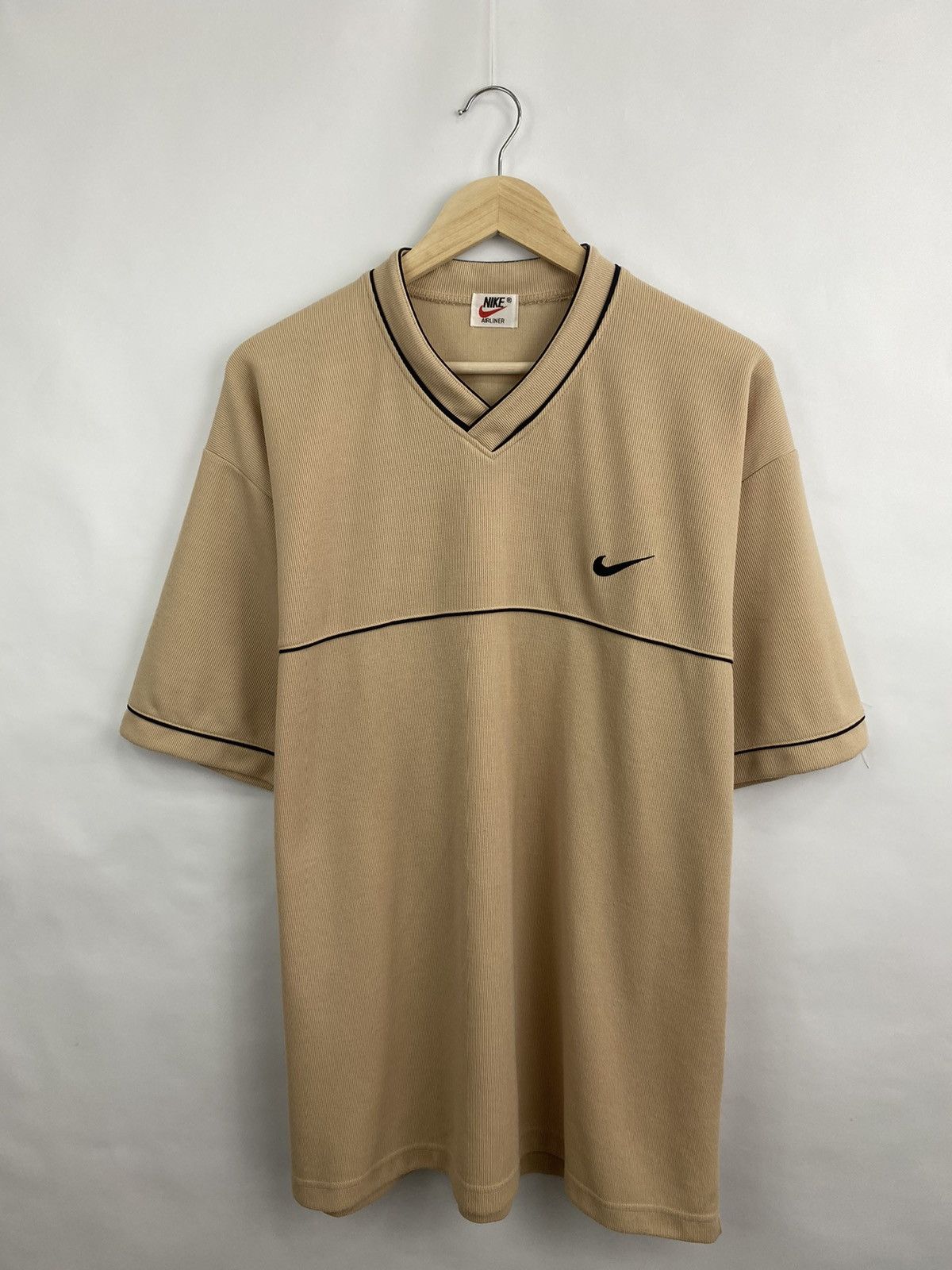 Nike 🇺🇸 Vintage 90s Nike T-Shirt Made in USA Retro Rare Size US XL / EU 56 / 4 - 2 Thumbnail