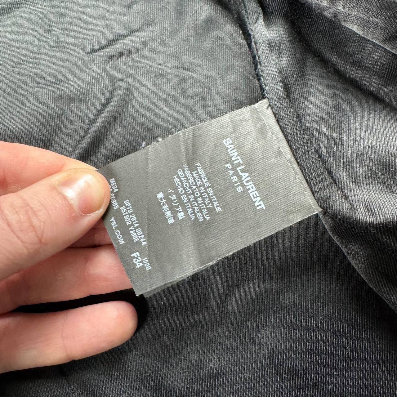 Saint Laurent Paris Saint laurent peacoat archive vintage wool trench rare Size US XXS / EU 40 - 7 Thumbnail