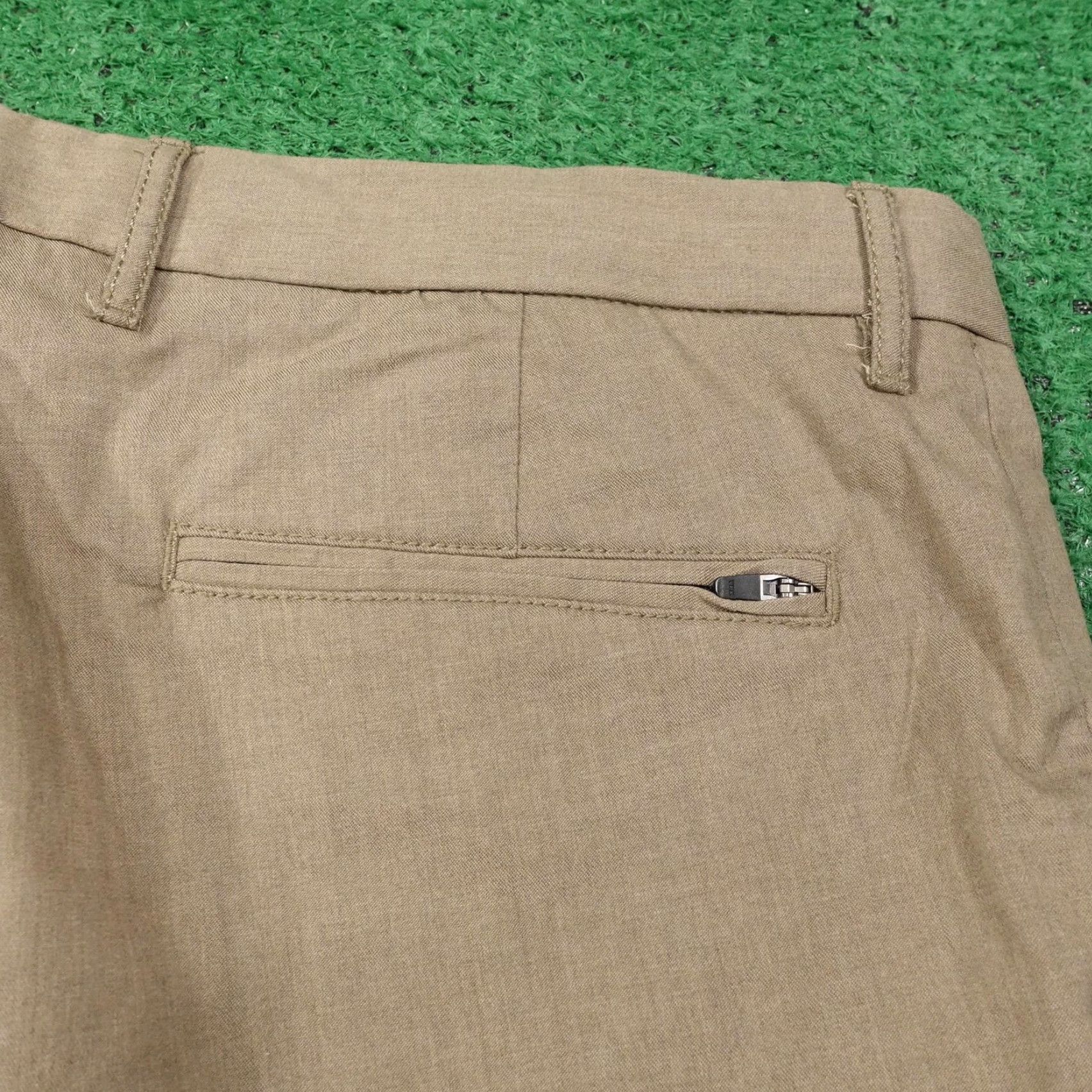 Nordstrom Nordstrom Pants Mens 36x30 Beige Slim Fit Chino Flat Front Stretch Pockets Casual Business Size US 36 / EU 52 - 5 Thumbnail