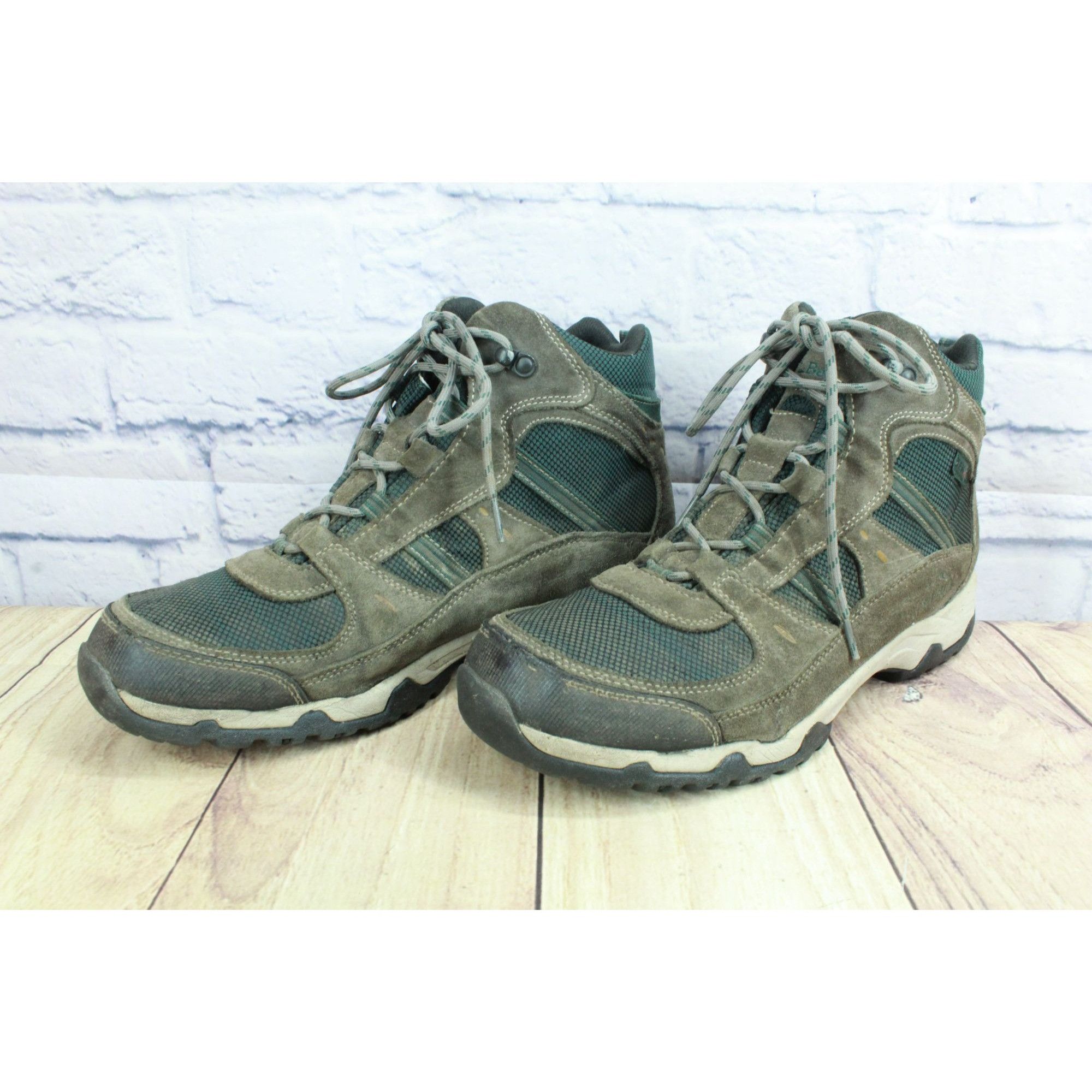 L.L. Bean LL Bean Trail Model 4 Brown Suede Hiking Boots Size US 12 / EU 45 - 3 Thumbnail