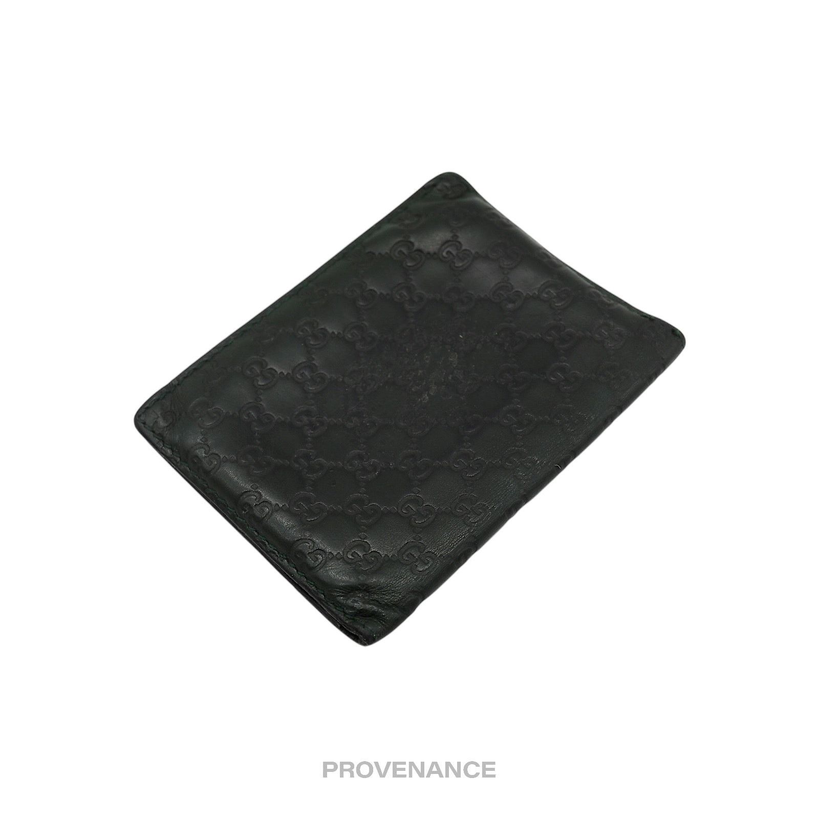 Gucci 🔴 Gucci Pocket Organizer ID Wallet - Green MicroGuccissima Size ONE SIZE - 4 Thumbnail
