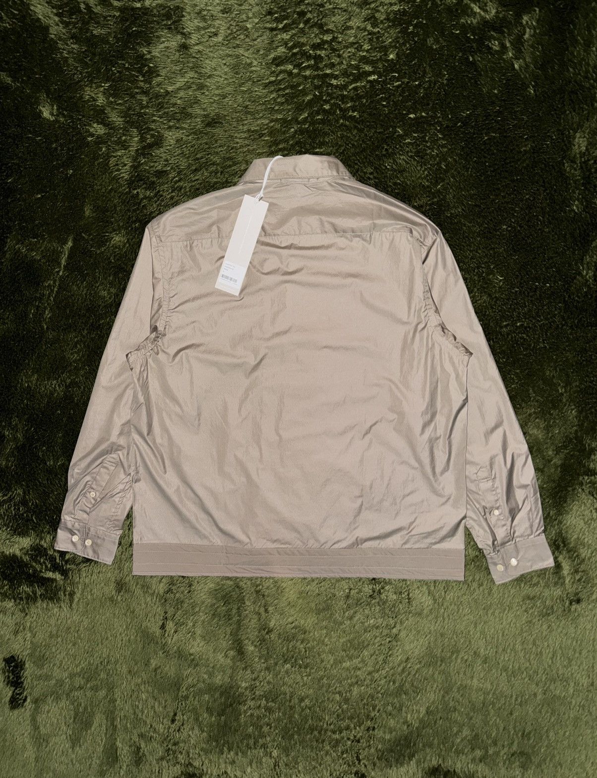 EASTLOGUE [M] Unaffected 22SS Open Collar Oversized Shirt Beige NWOT Size US M / EU 48-50 / 2 - 7 Thumbnail