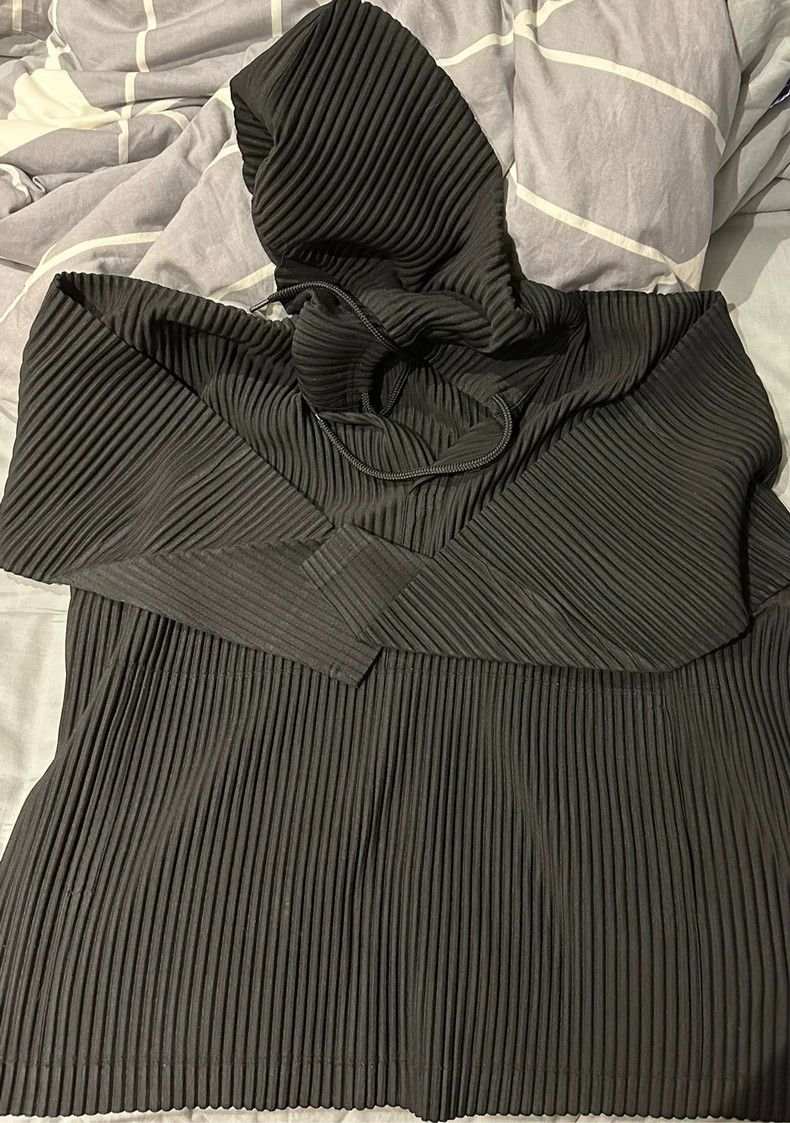 Issey Miyake Issey Miyake size:2 Black pleated sweatshirt Size S / US 4 / IT 40 - 3 Thumbnail