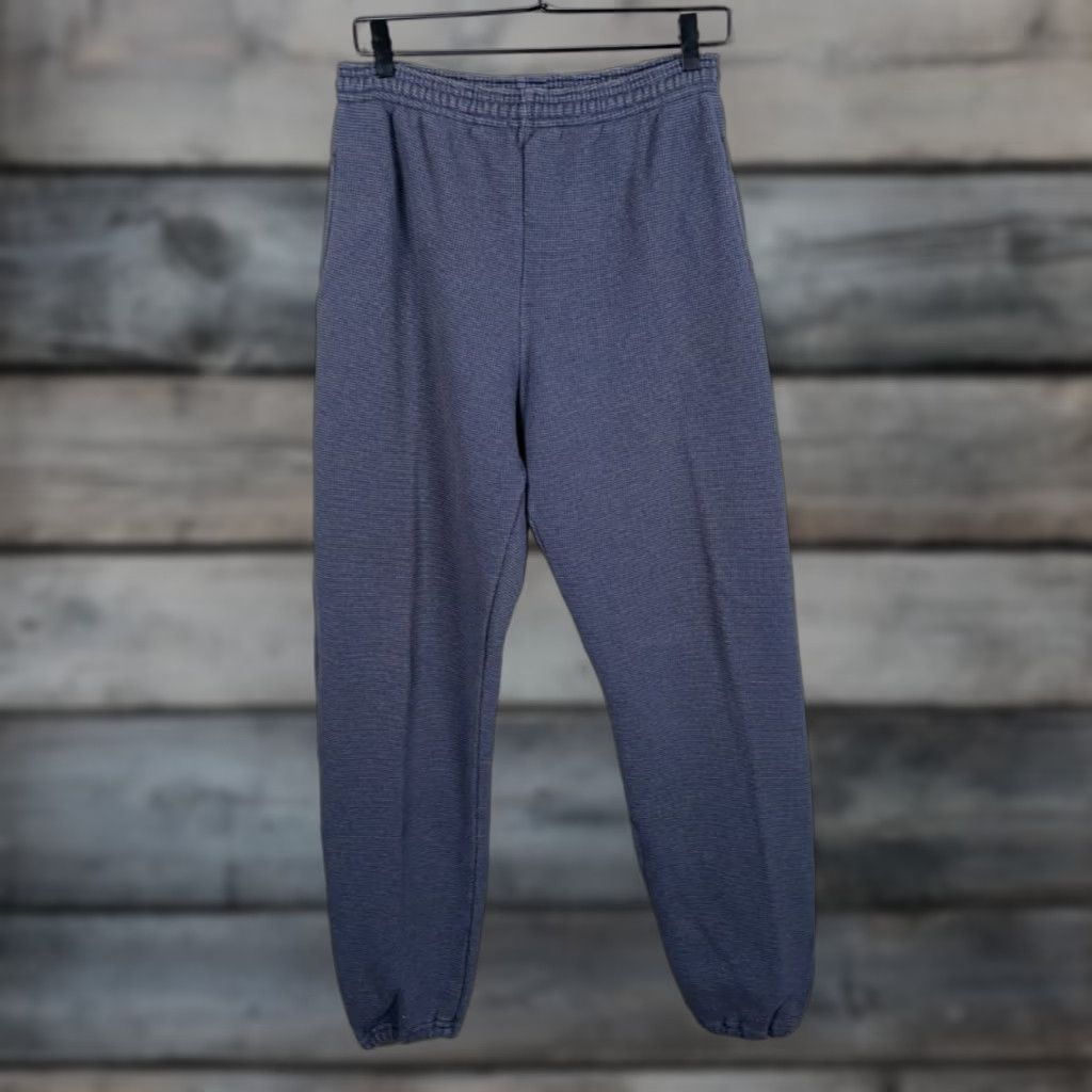 Russell Athletic VINTAGE Russell Athletic Sweatpants Adult Medium Blue Fleece USA Made Athleisure Mens Size US 31 - 1 Thumbnail