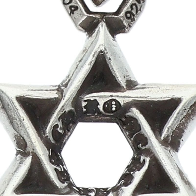 Chrome Hearts Chrome Hearts Star of David Silver Necklace Size ONE SIZE - 3 Thumbnail