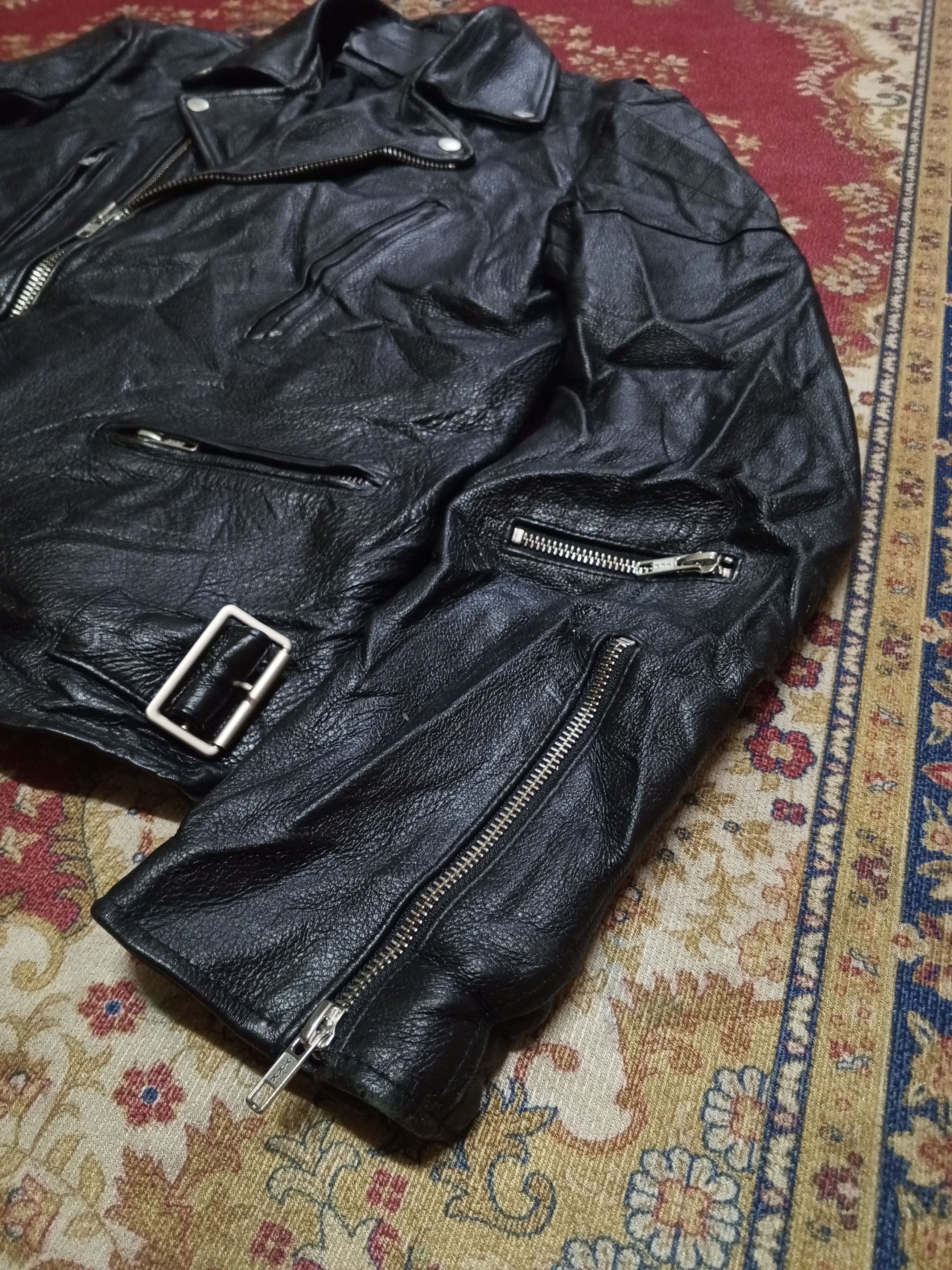 Vivastudio Vivastudio leather jacket men rider Size US M / EU 48-50 / 2 - 4 Thumbnail