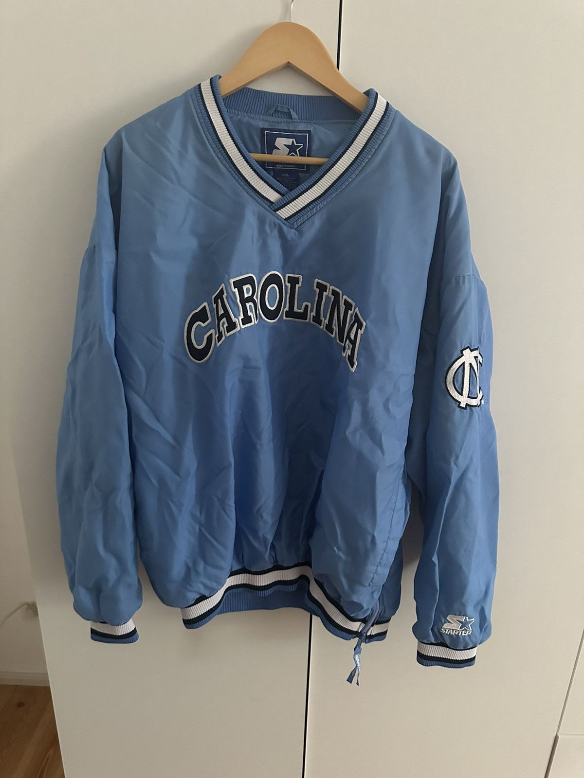 Starter starter jacke North Carolina Size XXL Schlupfjacke Jacket Size US XXL / EU 58 / 5 - 3 Thumbnail