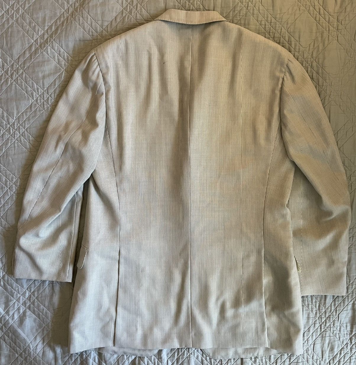 Ermenegildo Zegna Subtle Stripe Travel Jacket Size 44R - 11 Thumbnail
