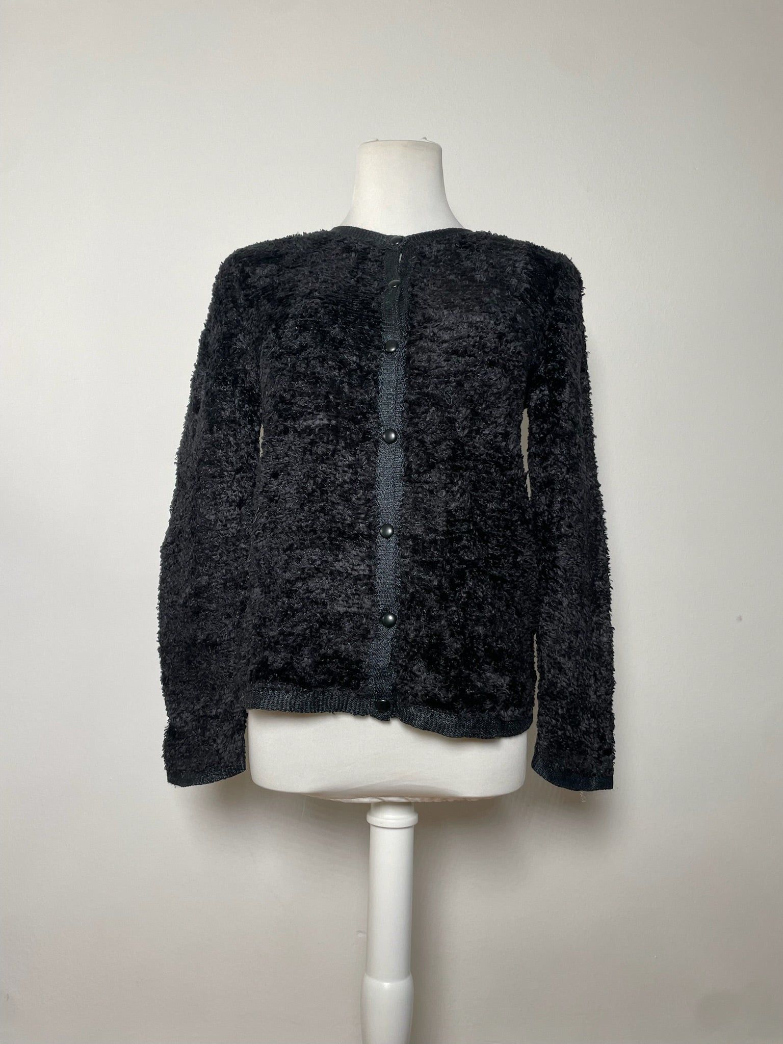 Dior Vintage Fake Fur Zipper Jacket Black M Size M / US 6-8 / IT 42-44 - 1 Thumbnail