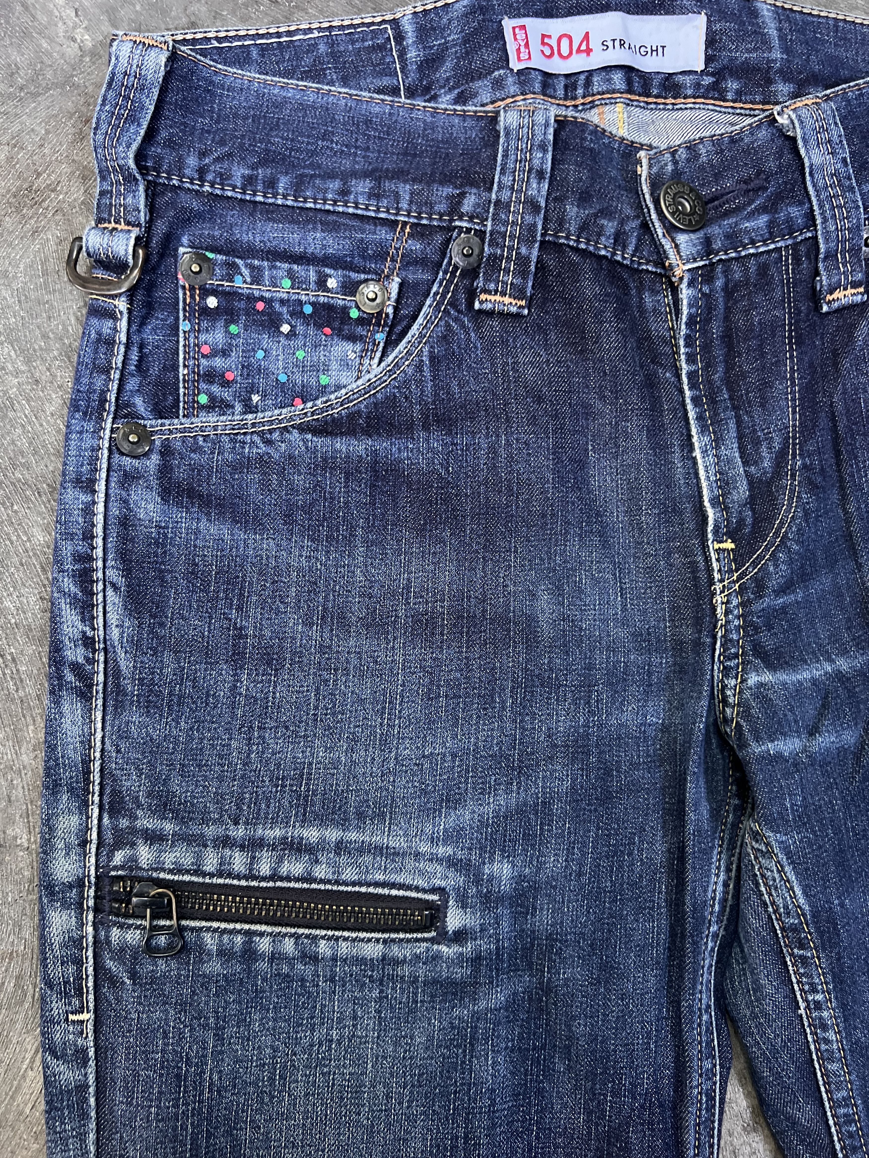 Levi's Vintage Clothing Levis 504 straight Size US 30 / EU 46 - 3 Thumbnail