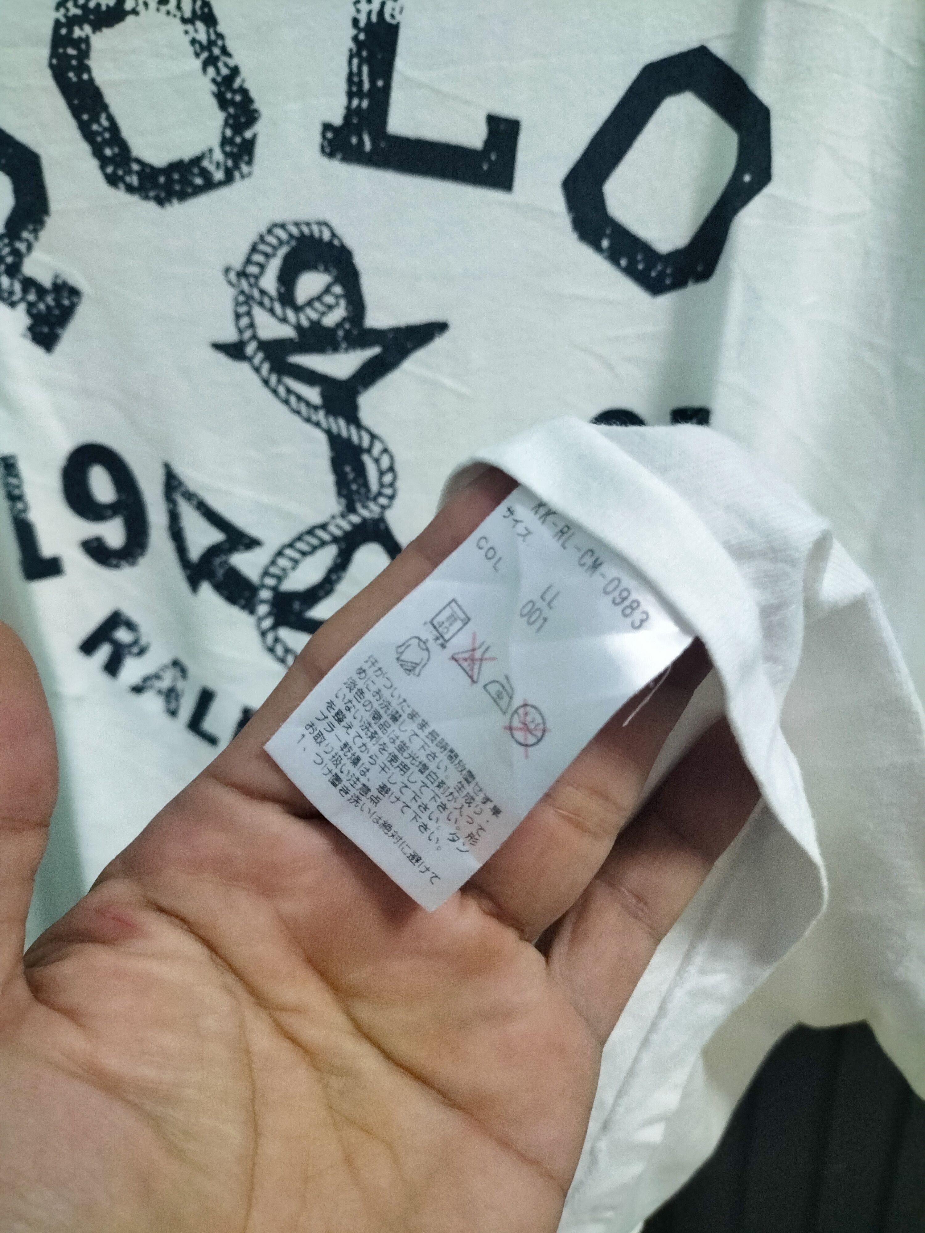 Polo Ralph Lauren Vintage Polo Ralph Lauren Navy Fashion 1967 Big Logo Size US XL / EU 56 / 4 - 6 Thumbnail