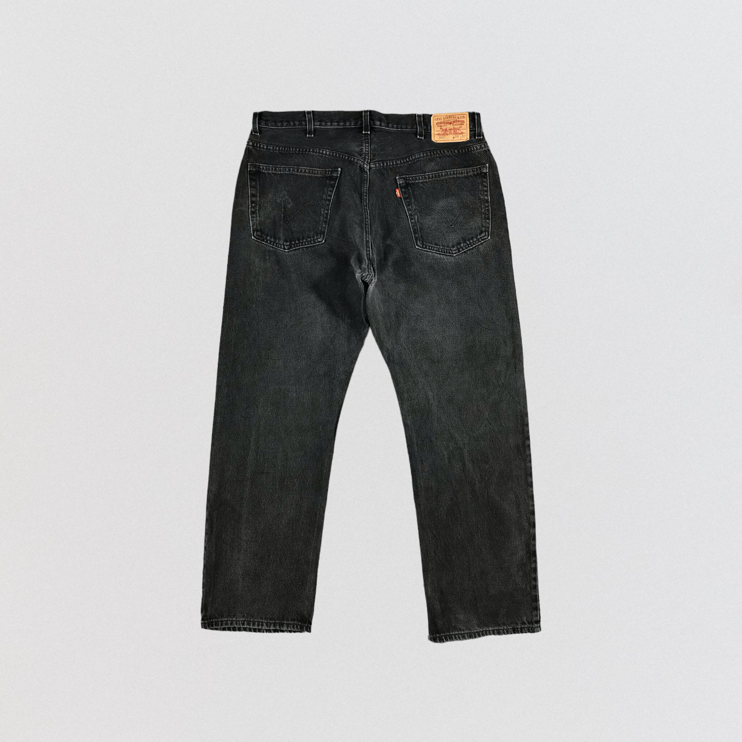 Levi's × Vintage Vintage Faded Black Levis 505 Jeans-JM2590 Size US 39 - 2 Thumbnail