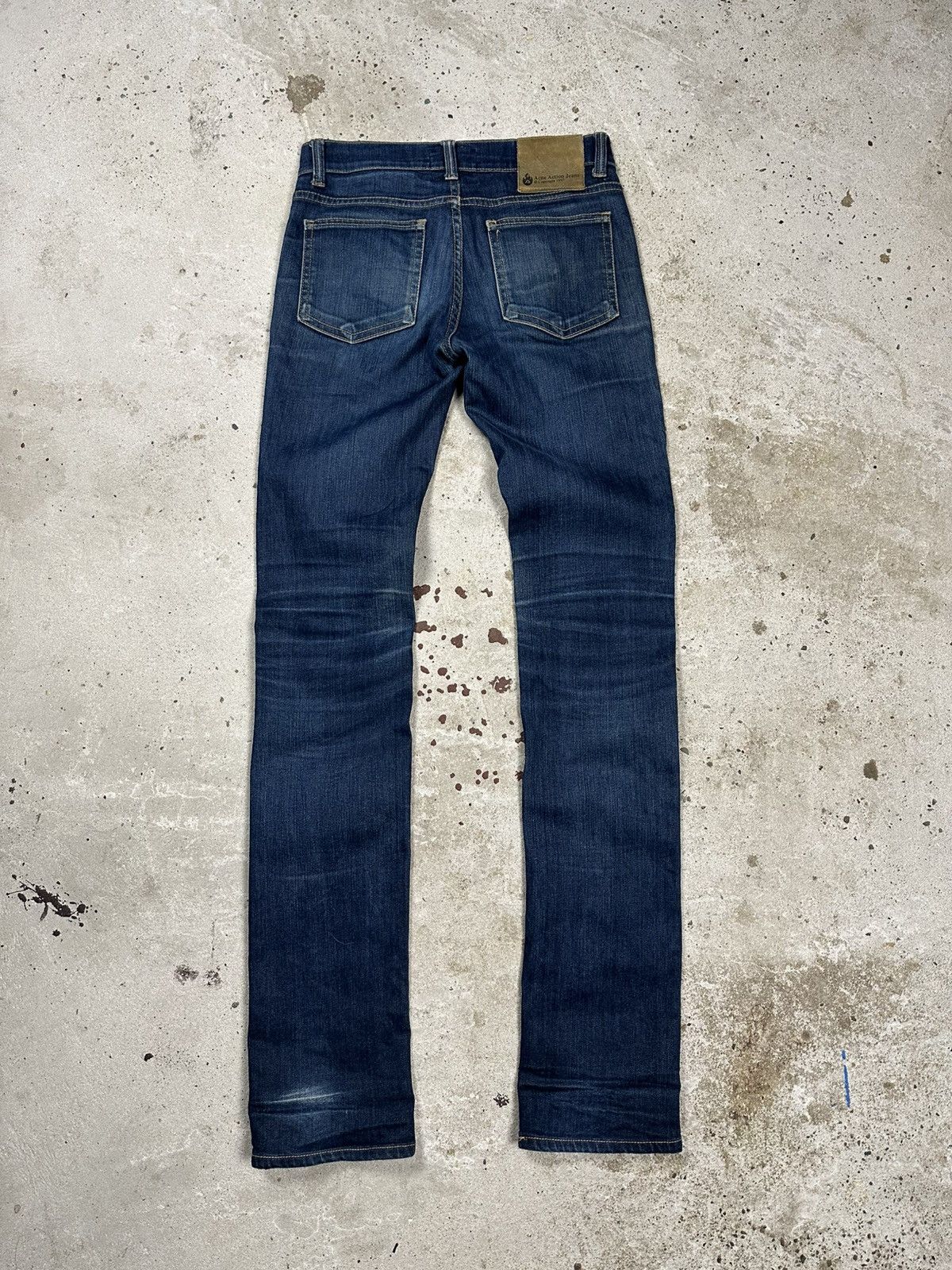 Acne Studios Vintage 2000s Acne Action Jeans Archive Denim Pants Size US 27 - 1 Thumbnail
