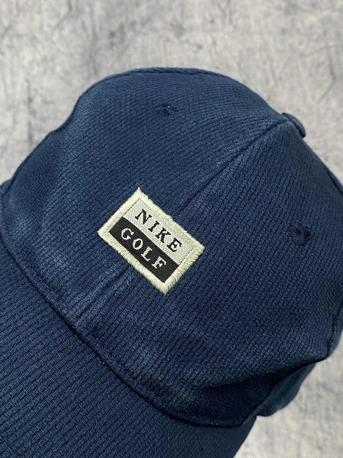 Nike × Vintage Vintage 90s Nike Golf Corduroy Centre Logo Made in USA Cap Size ONE SIZE - 6 Thumbnail