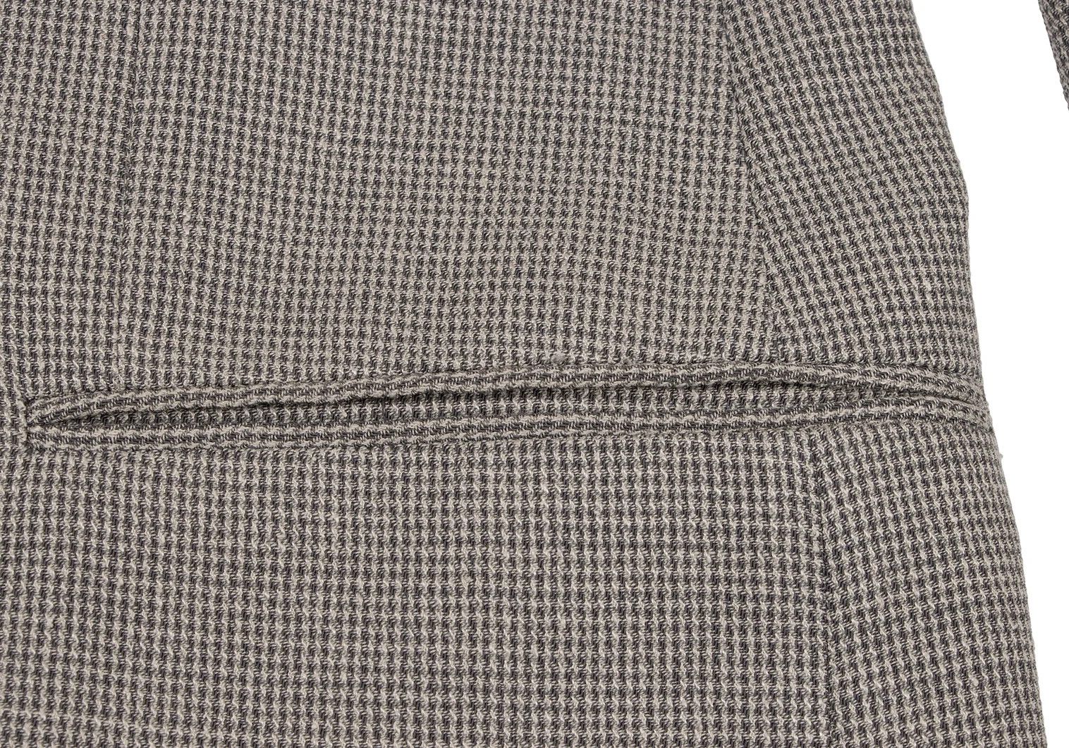 Armani Collezioni Silk Blend Wool Patterned Jacket in Gray Size 46 Size US XXS / EU 40 - 10 Thumbnail