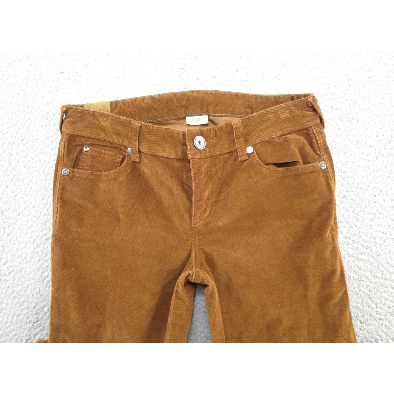 Ariat Ariat Flare Jeans Women’s Size 27 Brown Stretch Denim Western 34 Inseam 27x34 5-Pocket Cowboy Shirt Size 27" / US 4 / IT 40 - 3 Thumbnail