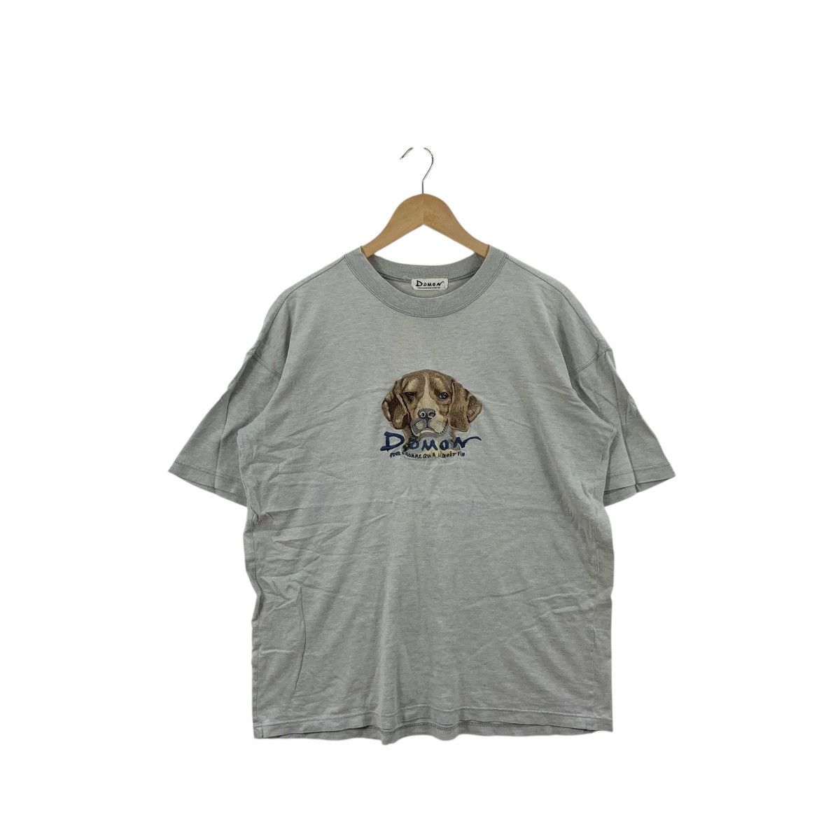 Vintage Vintage 90s DOMON JAPAN COLLECTION Beagle Dog Tee Shirt Top Size US XL / EU 56 / 4 - 1 Thumbnail