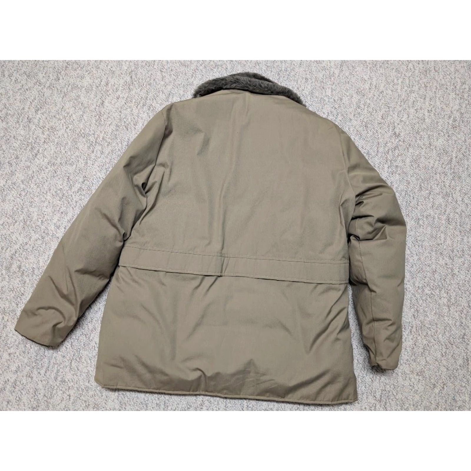 Vintage VINTAGE Browning parka COAT XL Goose Down cotton/poly shell leather trim Men XL Brown Khaki Down Insulation USA Made Size US XL / EU 56 / 4 - 2 Thumbnail