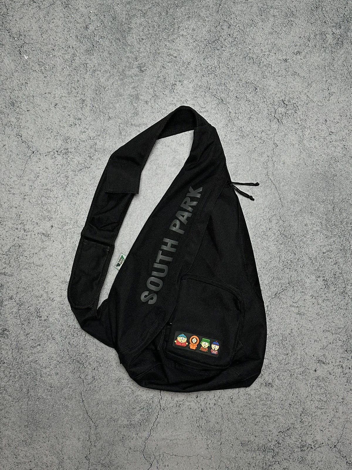 Vintage 2000 South Park Sling Crossbody Bag Gorpcore in Black, Men's