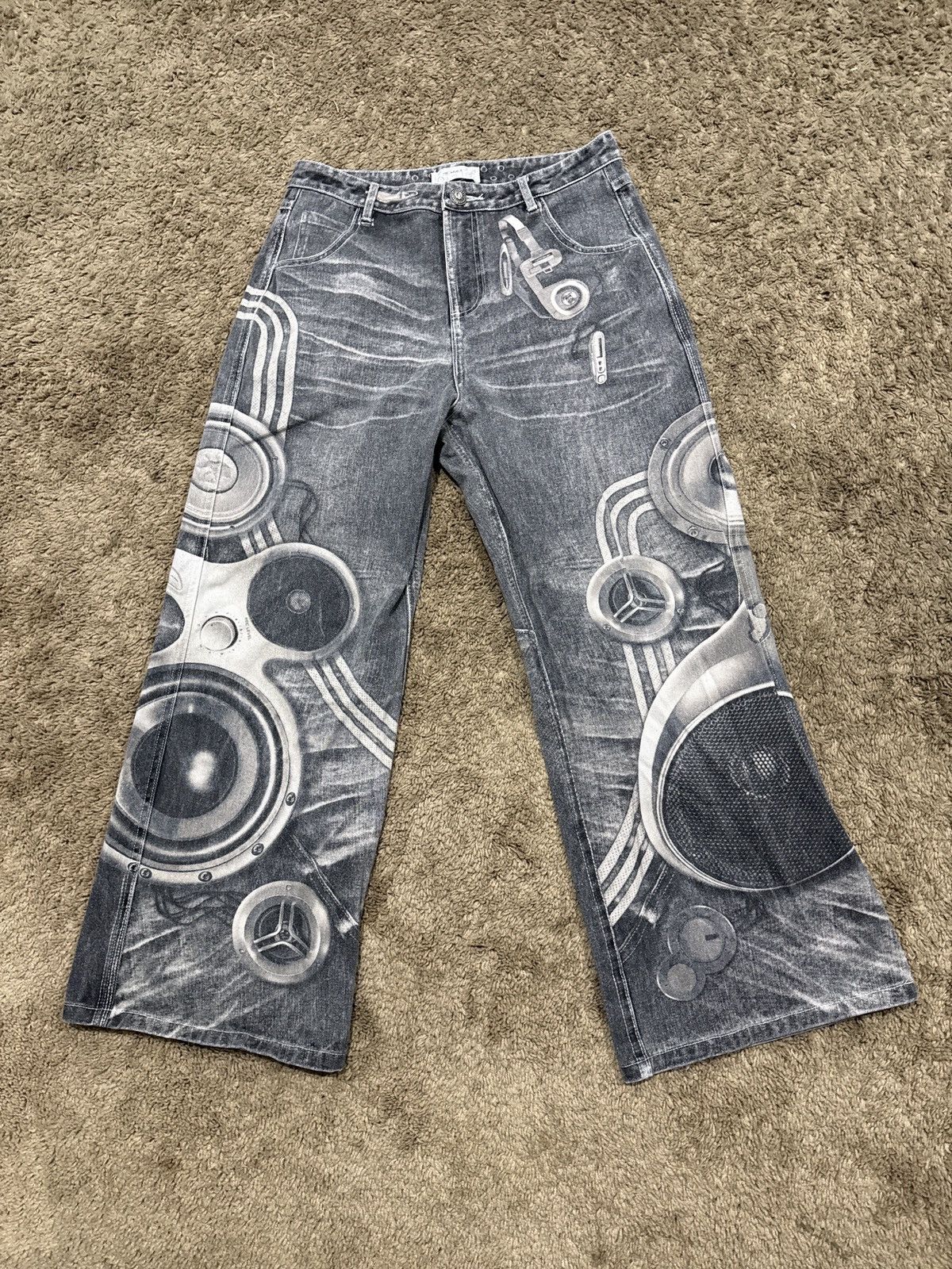 Other Speaker print denim Size US 32 / EU 48 - 1 Thumbnail