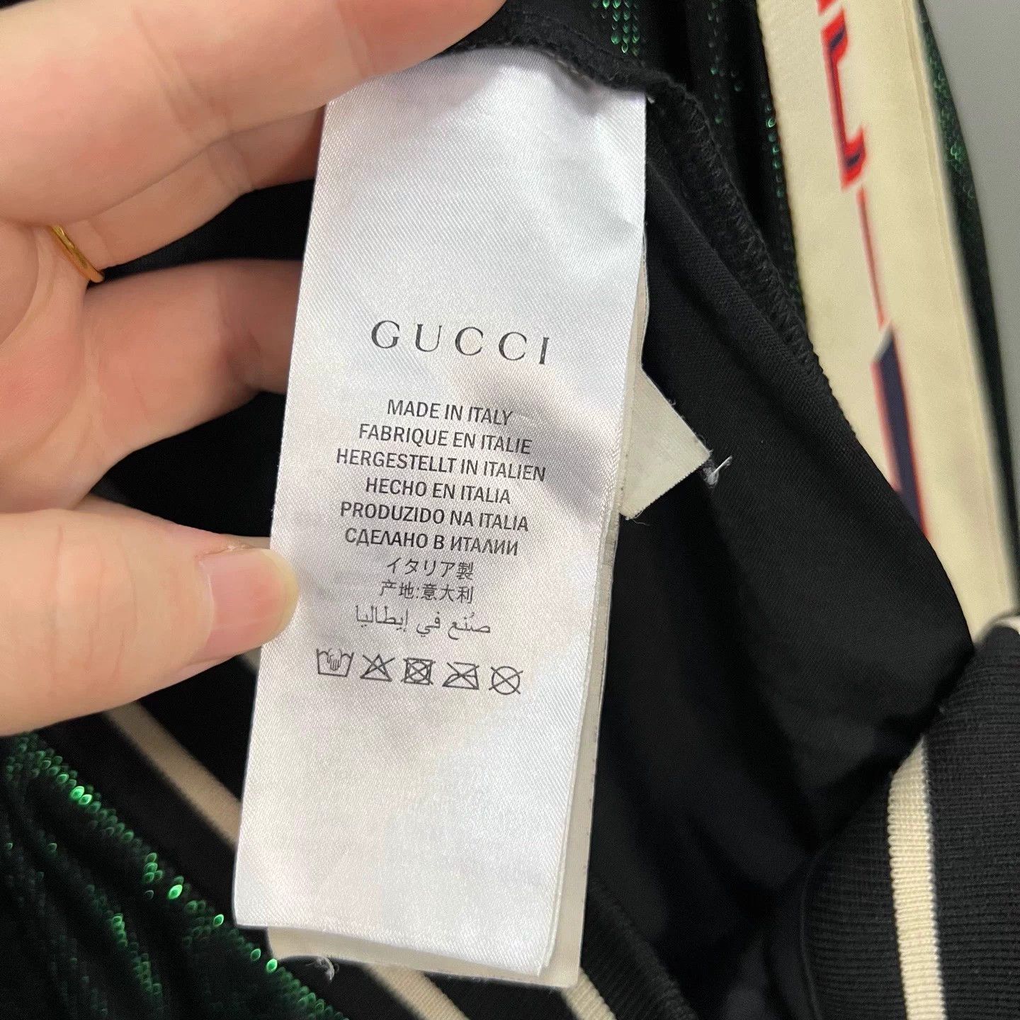Gucci Gucci Metallic Stripe Jacket XL 95 New Size XL / US 12-14 / IT 48-50 - 4 Thumbnail