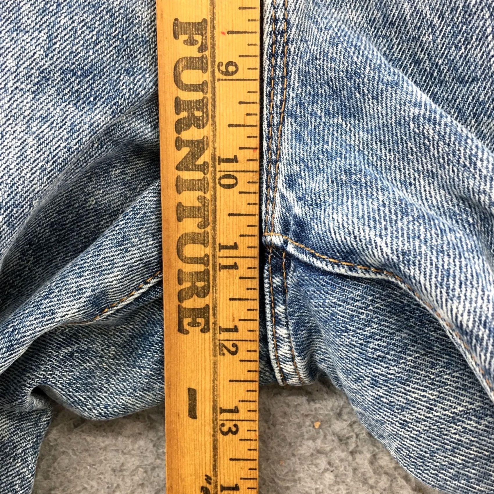 Banana Republic Banana Republic Hi-Rise Straight Jeans Womens 28 Regular Blue Denim Straight Womens Jeans Size 28" / US 6 / IT 42 - 7 Thumbnail