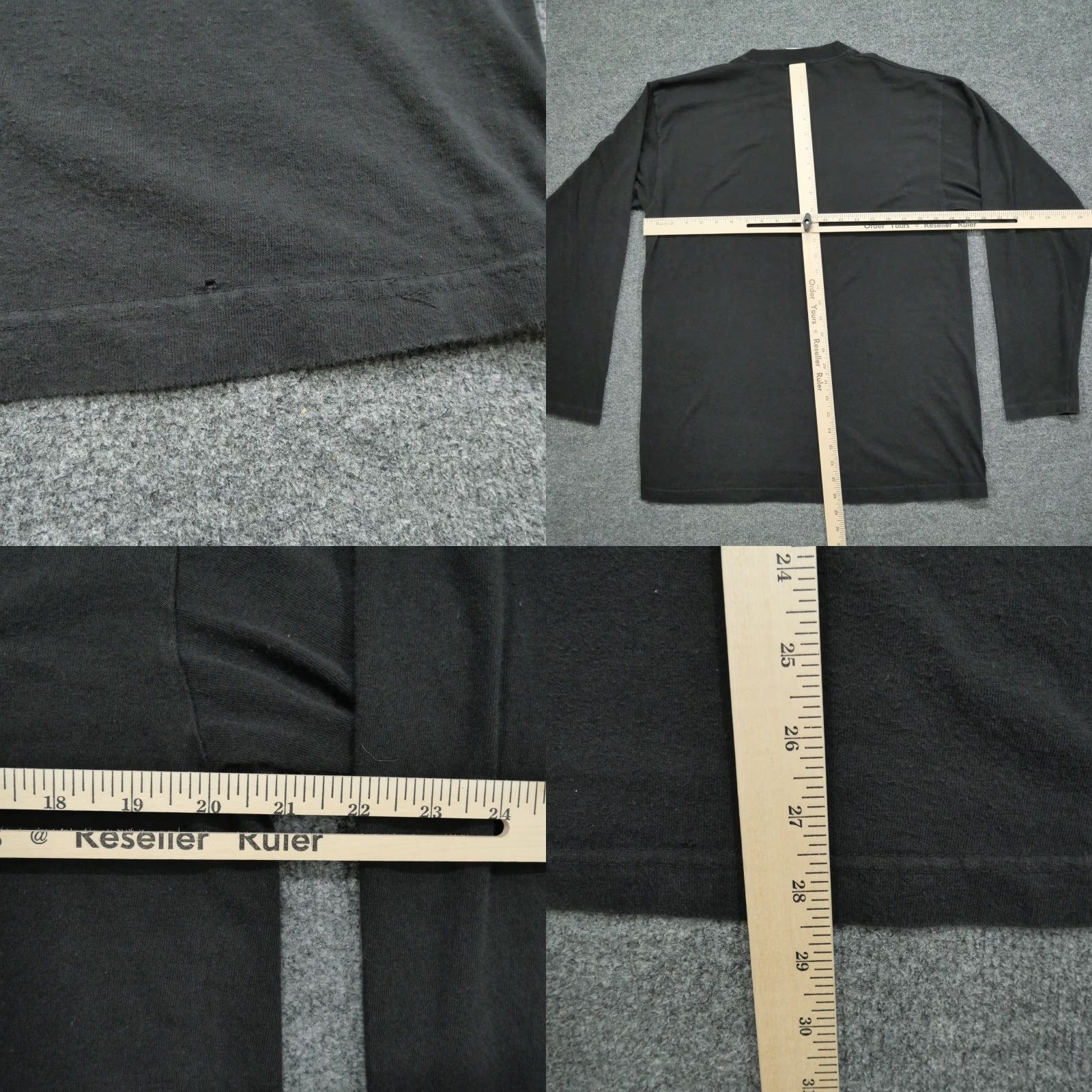 Vintage VINTAGE UnionBay T Shirt Mens L Black 90s Graphic Print Crew Neck Long Sleeve Size US L / EU 52-54 / 3 - 9 Thumbnail