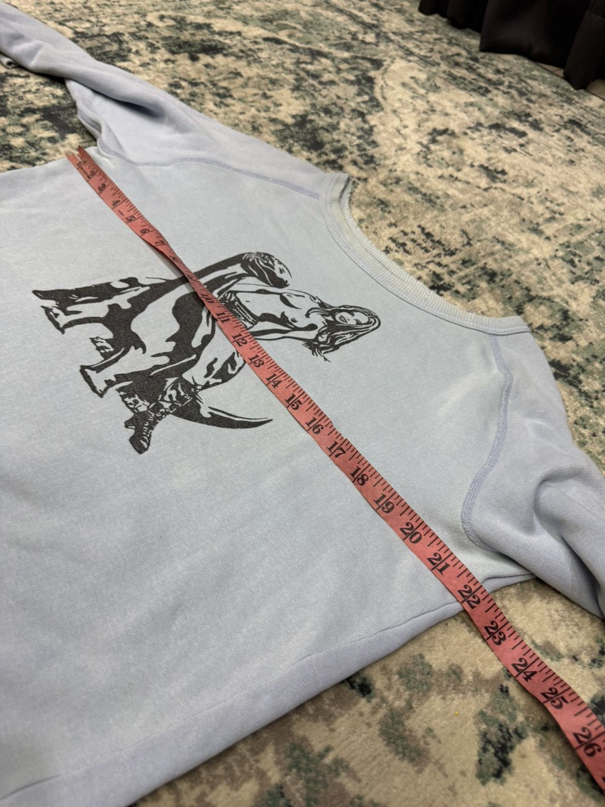 HYSTERIC GLAMOUR RIDE A WILD STUD JUMPER SWEATSHIRT