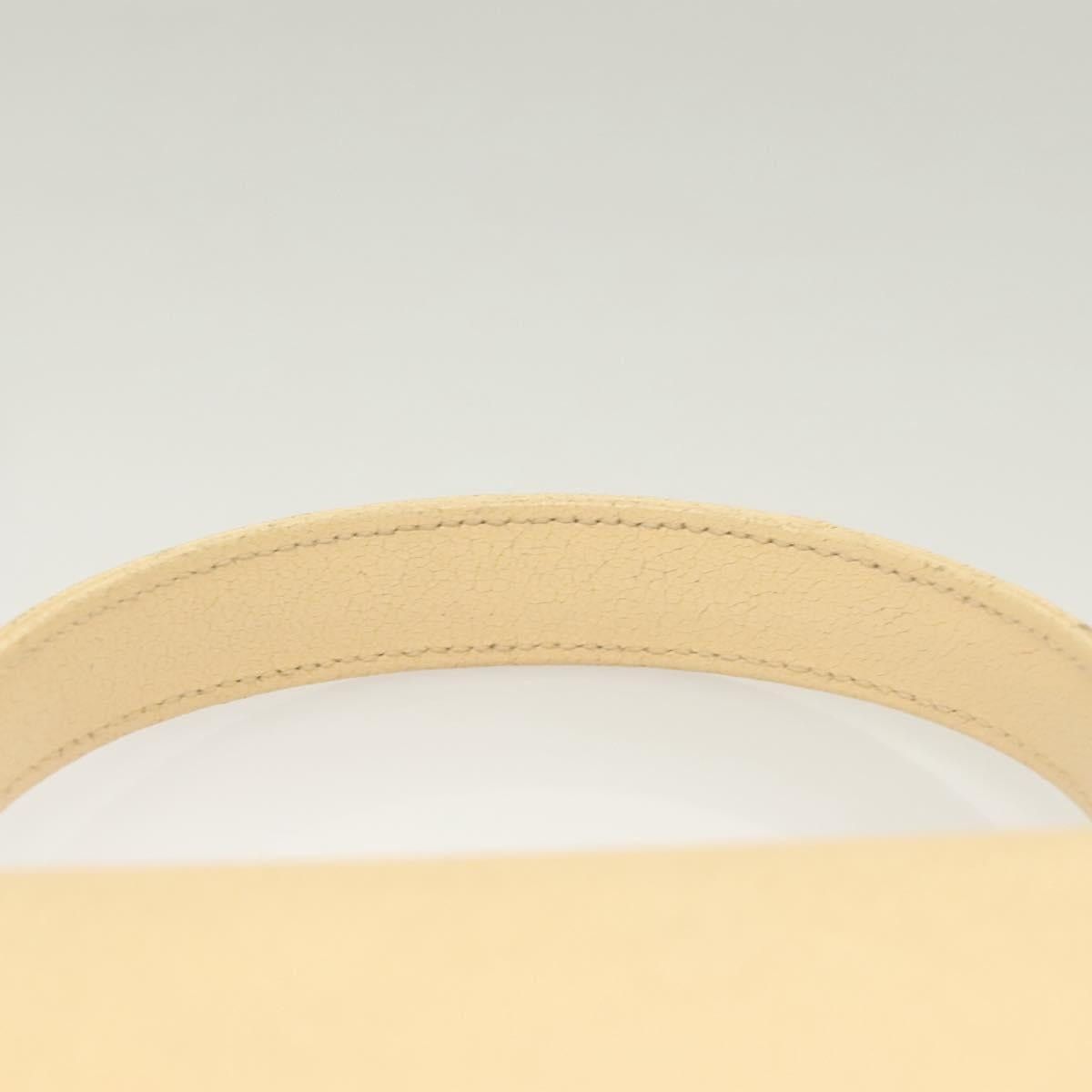Fendi FENDI Zucca Canvas Hand Bag Canvas Leather Beige Gold Size ONE SIZE - 8 Thumbnail
