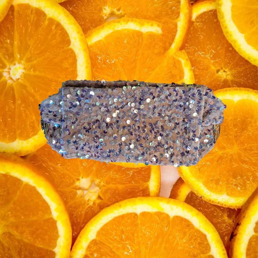 Other Cream with Colorful Sequin Clutch Purse Wristlet Size ONE SIZE - 4 Thumbnail