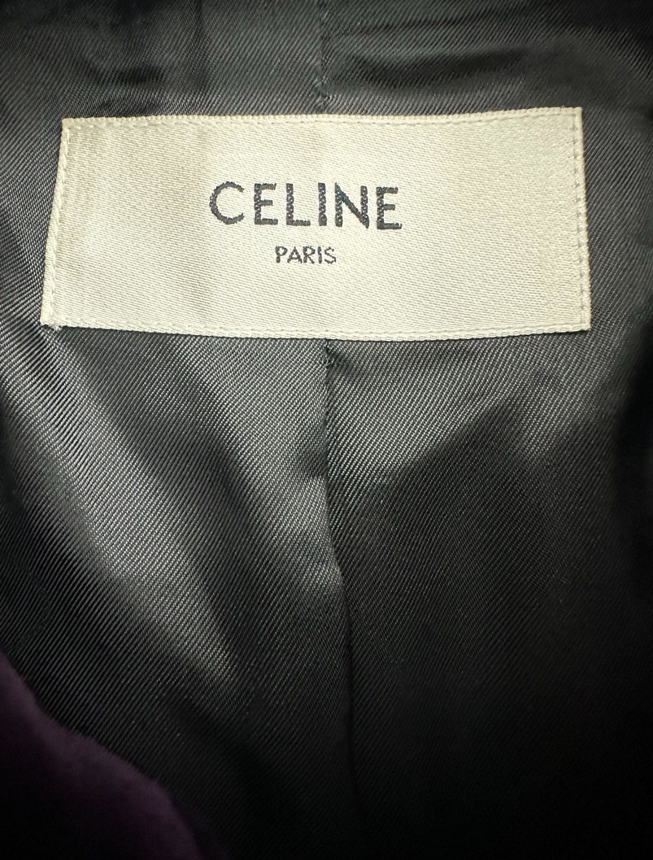 Celine *RARE* Celine FW20 Purple Teddy Jacket Size US L / EU 52-54 / 3 - 5 Thumbnail