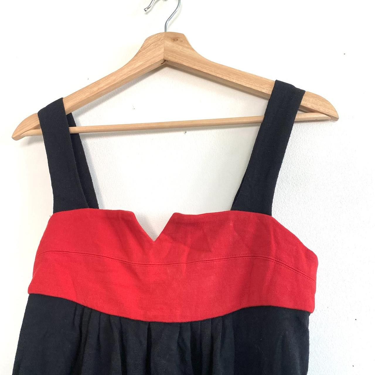 Diane von Furstenberg DIANE VON FURSTENBERG RED BLACK WOMENS MINI DRESS SIZE 8 Size M / US 6-8 / IT 42-44 - 5 Thumbnail