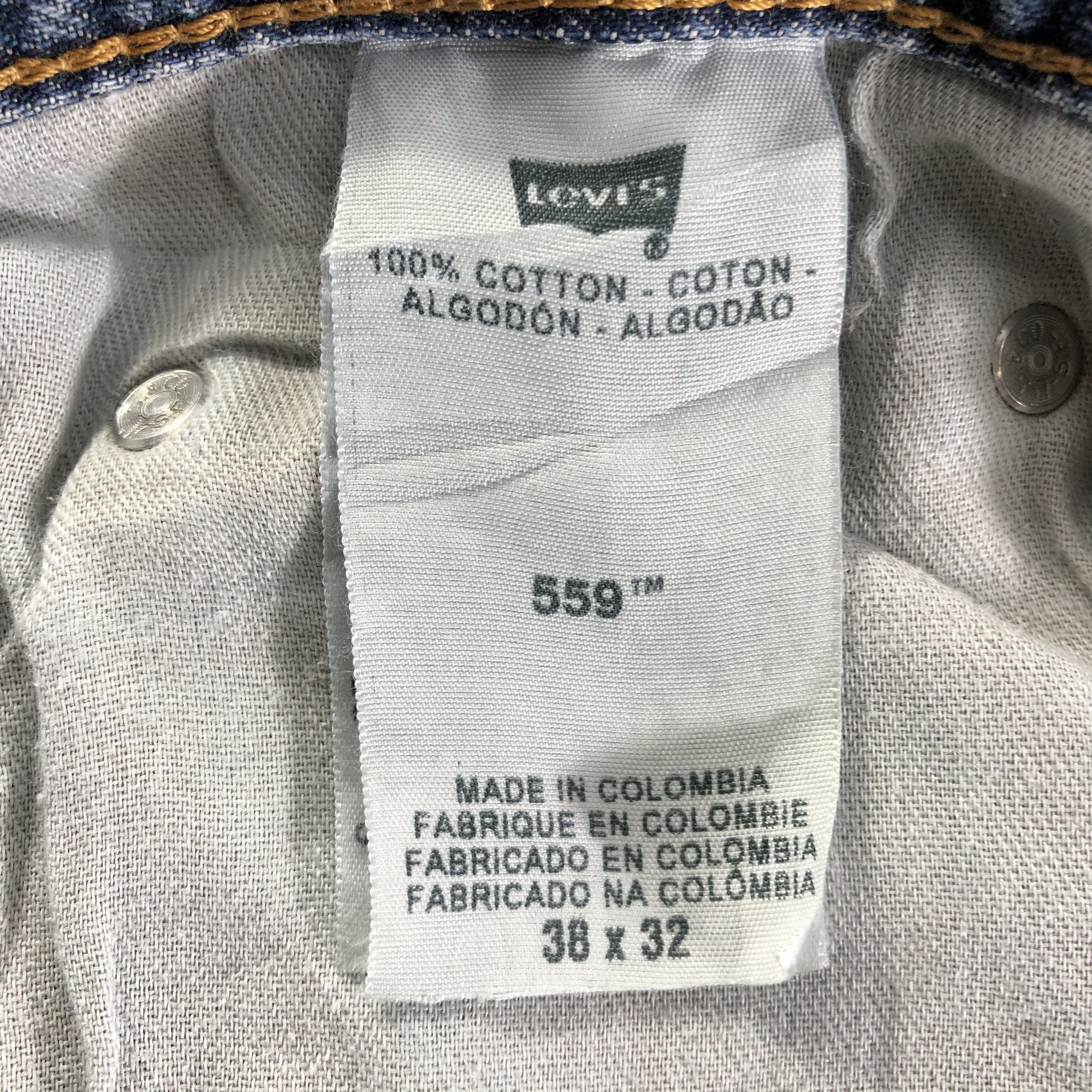 Levi's × Vintage Vintage Blue Wash Levis 559 Jeans-JM3386 Size US 40 / EU 56 - 11 Thumbnail