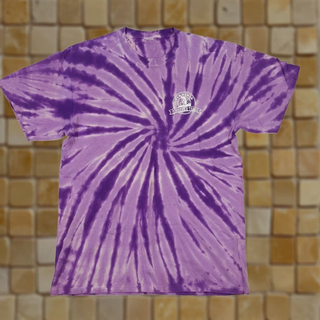 Etro VINTAGE Virginia Creeper Trail Tie-Dye Size M Purple Bike Race Retro T Shirt Mens Hippy Size US M / EU 48-50 / 2 - 1 Thumbnail