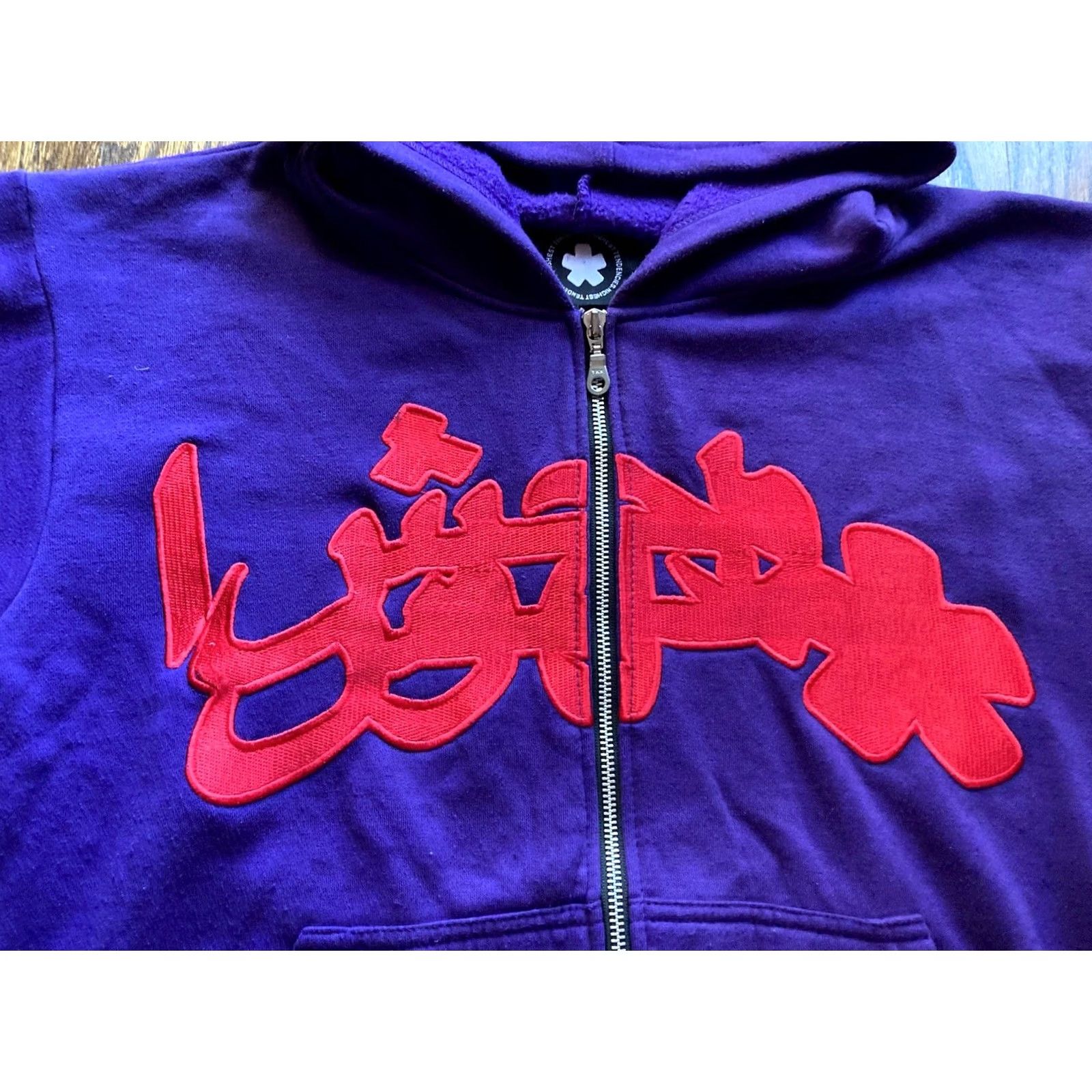 Logo 7 Highest Tendencies Hoodie Mens Size Medium Purple Full Zip Logo Size US M / EU 48-50 / 2 - 5 Thumbnail