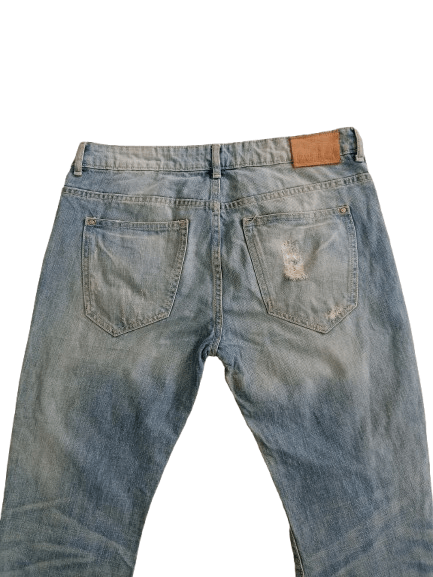 Zara ZARA Denim Collection Distressed Jeans Size US 34 / EU 50 - 4 Thumbnail