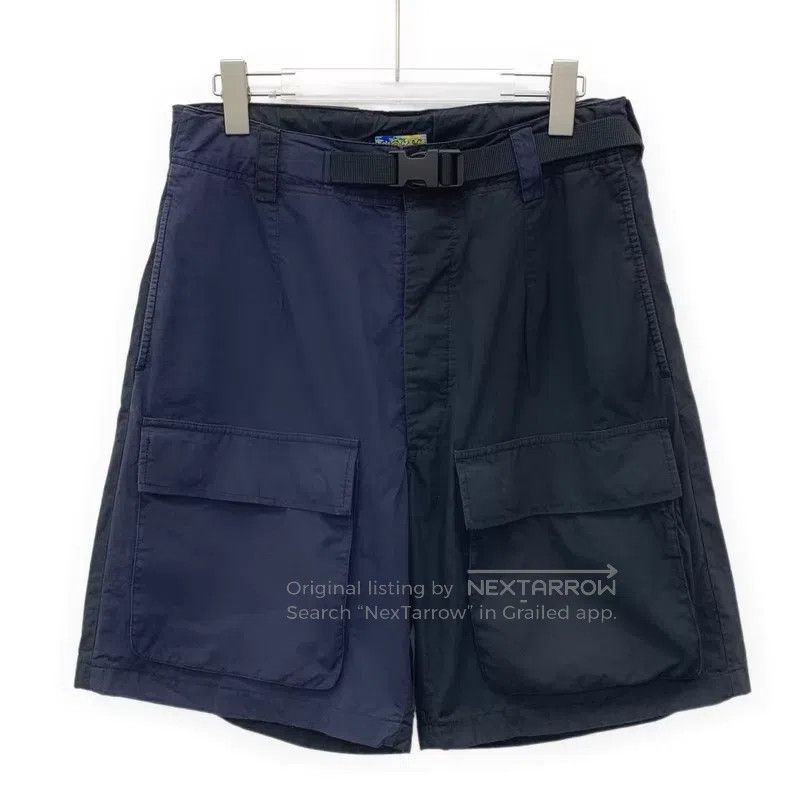 Loewe Loewe Contrast Panel Logo Belted Cargo Shorts Size 25" / US 0 / IT 36 - 1 Thumbnail