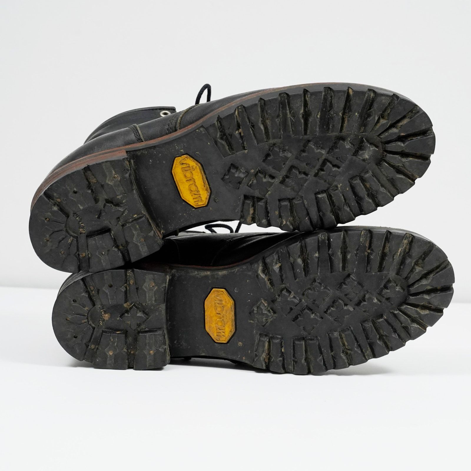 Chippewa Vintage Chippewa Black Leather Logger Work Boots USA 10.5 Size US 10.5 / EU 43-44 - 7 Thumbnail