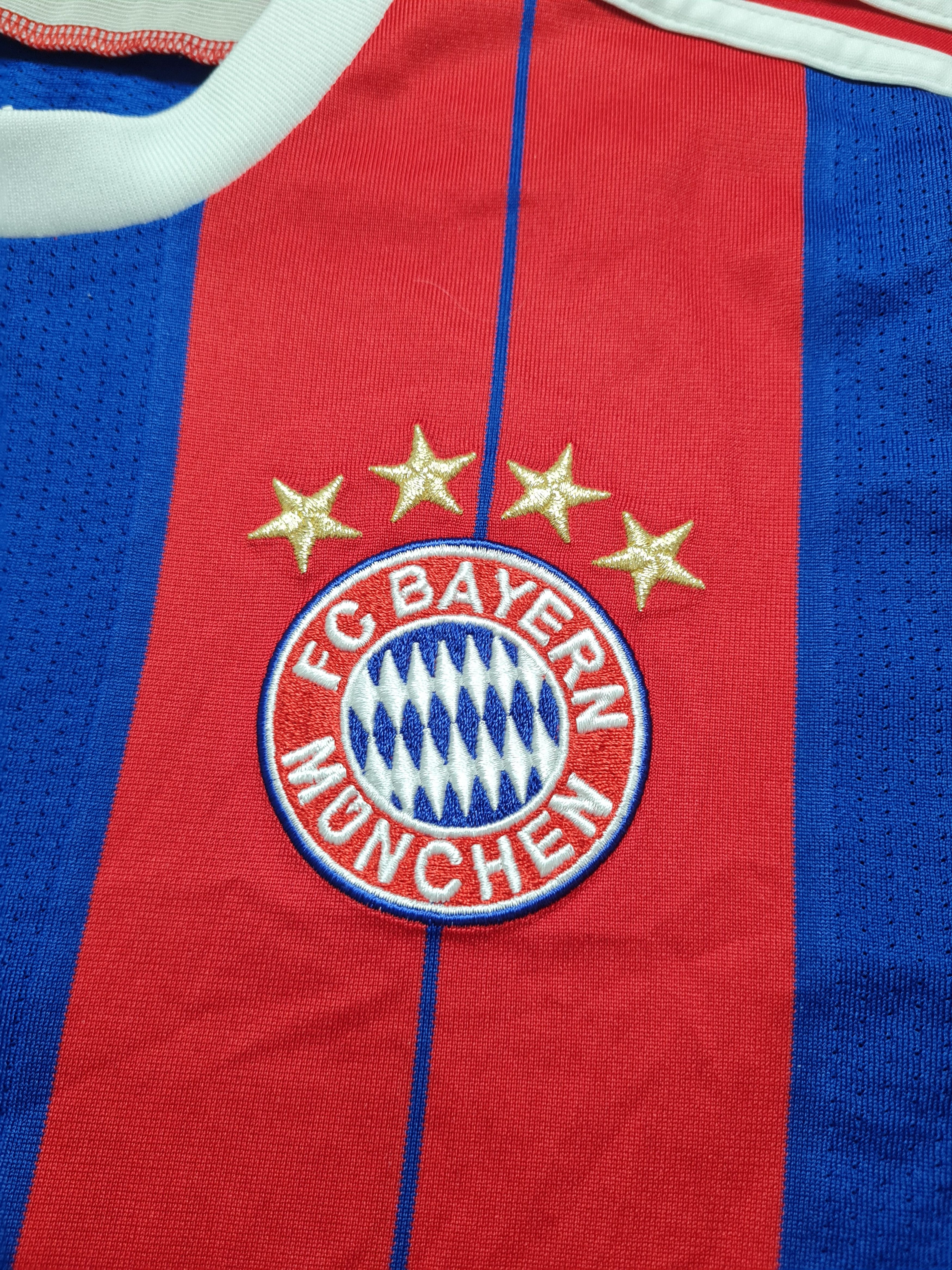 Adidas BAYERN MUNICH HOME FOOTBALL SHIRT 2014/2015 ADIDAS SOCCER Size US M / EU 48-50 / 2 - 19 Thumbnail