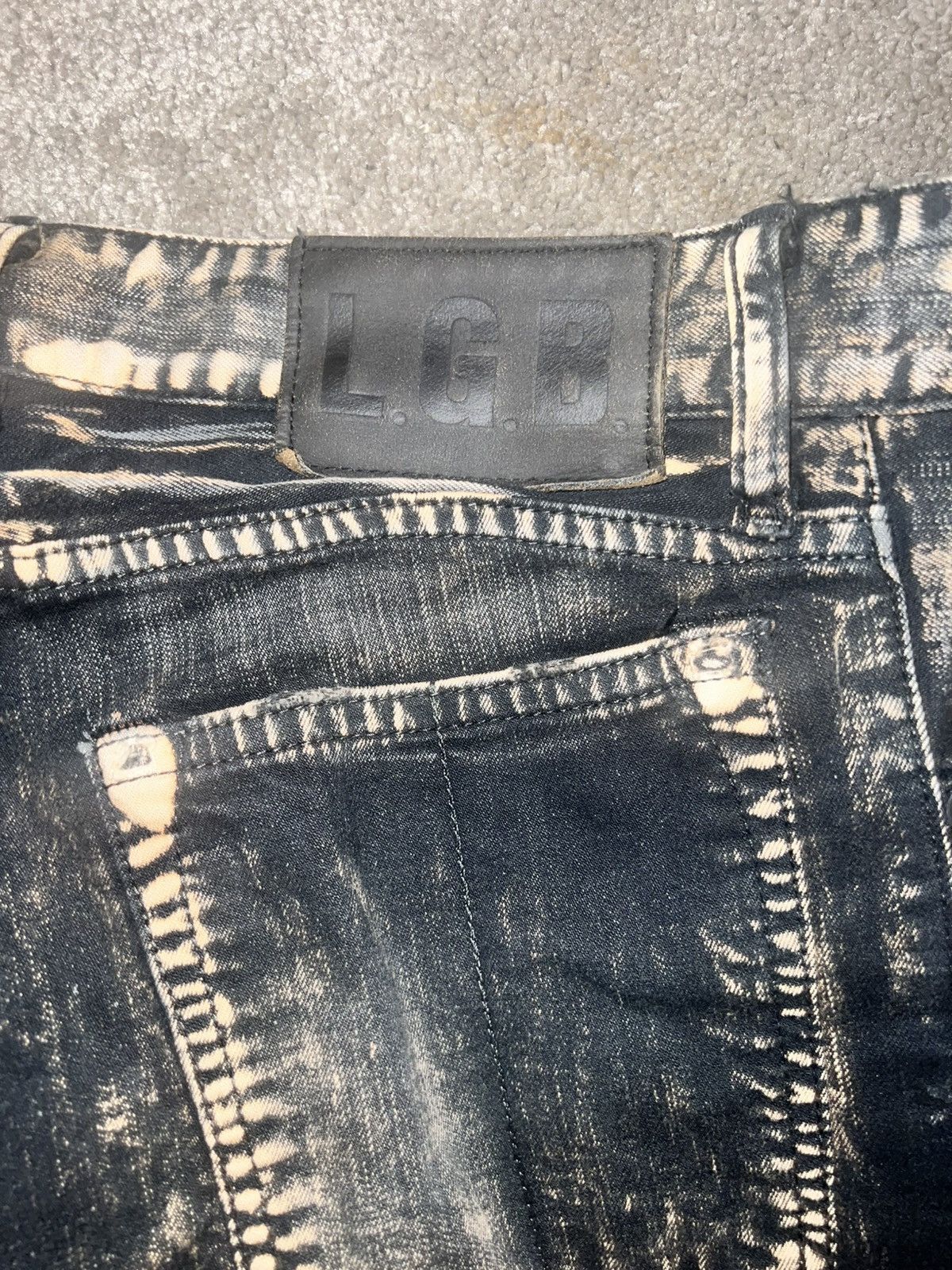 Le Grande Bleu (L.G.B.) L.G.B. Hyde Ocean Jeans Size US 30 / EU 46 - 4 Thumbnail