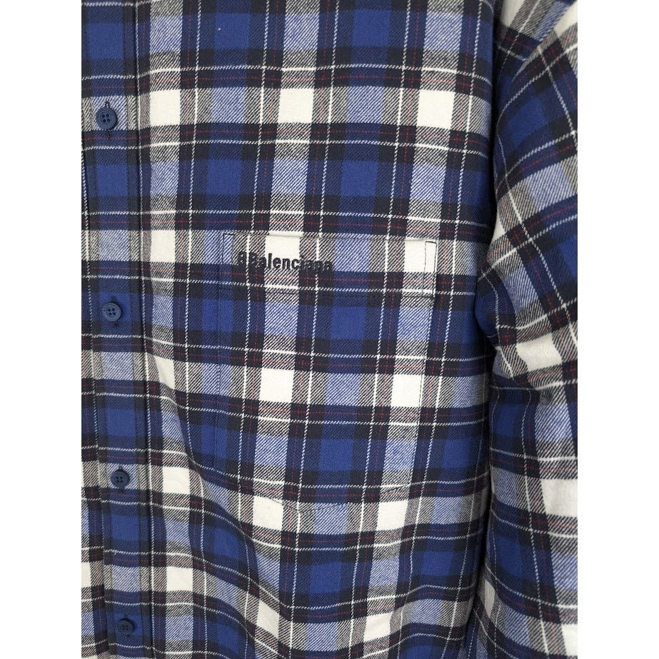 Balenciaga o1rshd1 Logo Shirt in Multicolor Size US XS / EU 42 / 0 - 6 Thumbnail