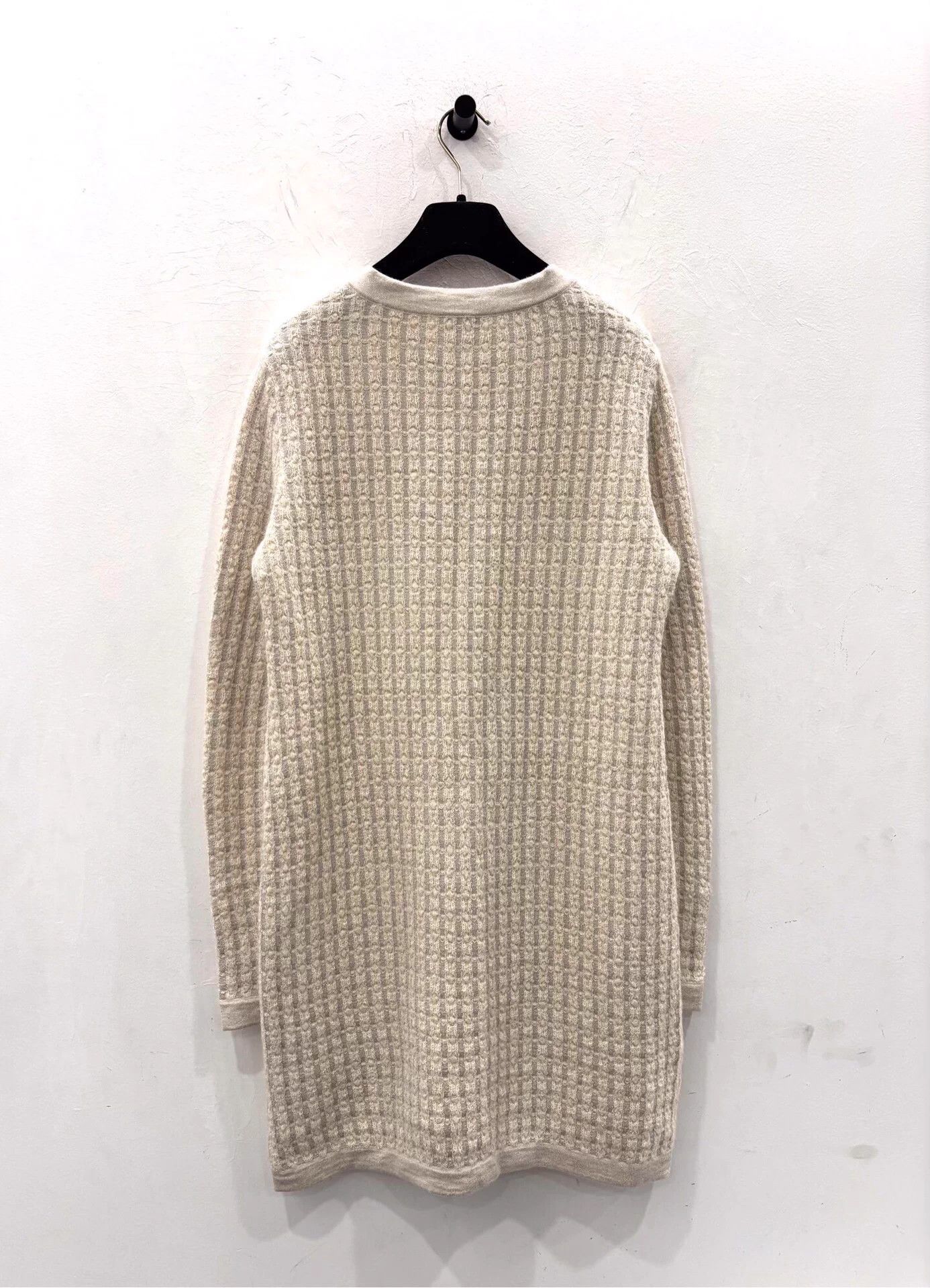 Chanel Chanel Ivory 4-Pocket Tweed Alpaca Women's 38 Dress Size S / US 4 / IT 40 - 3 Thumbnail