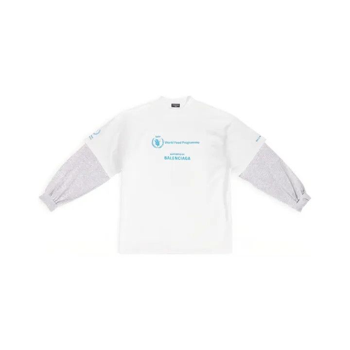Balenciaga Balenciaga FW22 Logo Print Long Sleeve T-Shirt Size US M / EU 48-50 / 2 - 1 Thumbnail
