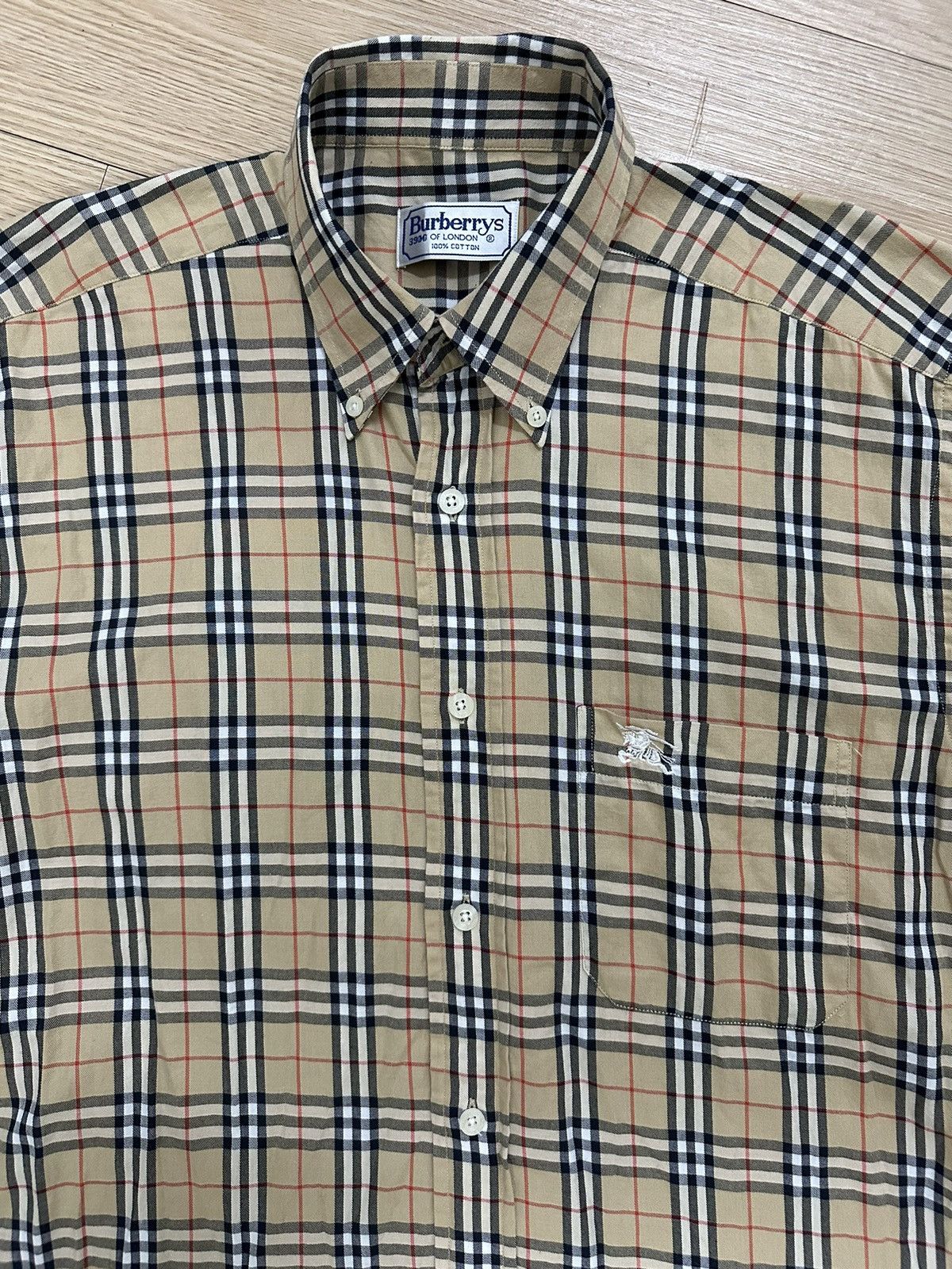 Burberry Rare Vintage Burberrys Of London Nova Check Women Shirt Size M / US 6-8 / IT 42-44 - 3 Thumbnail