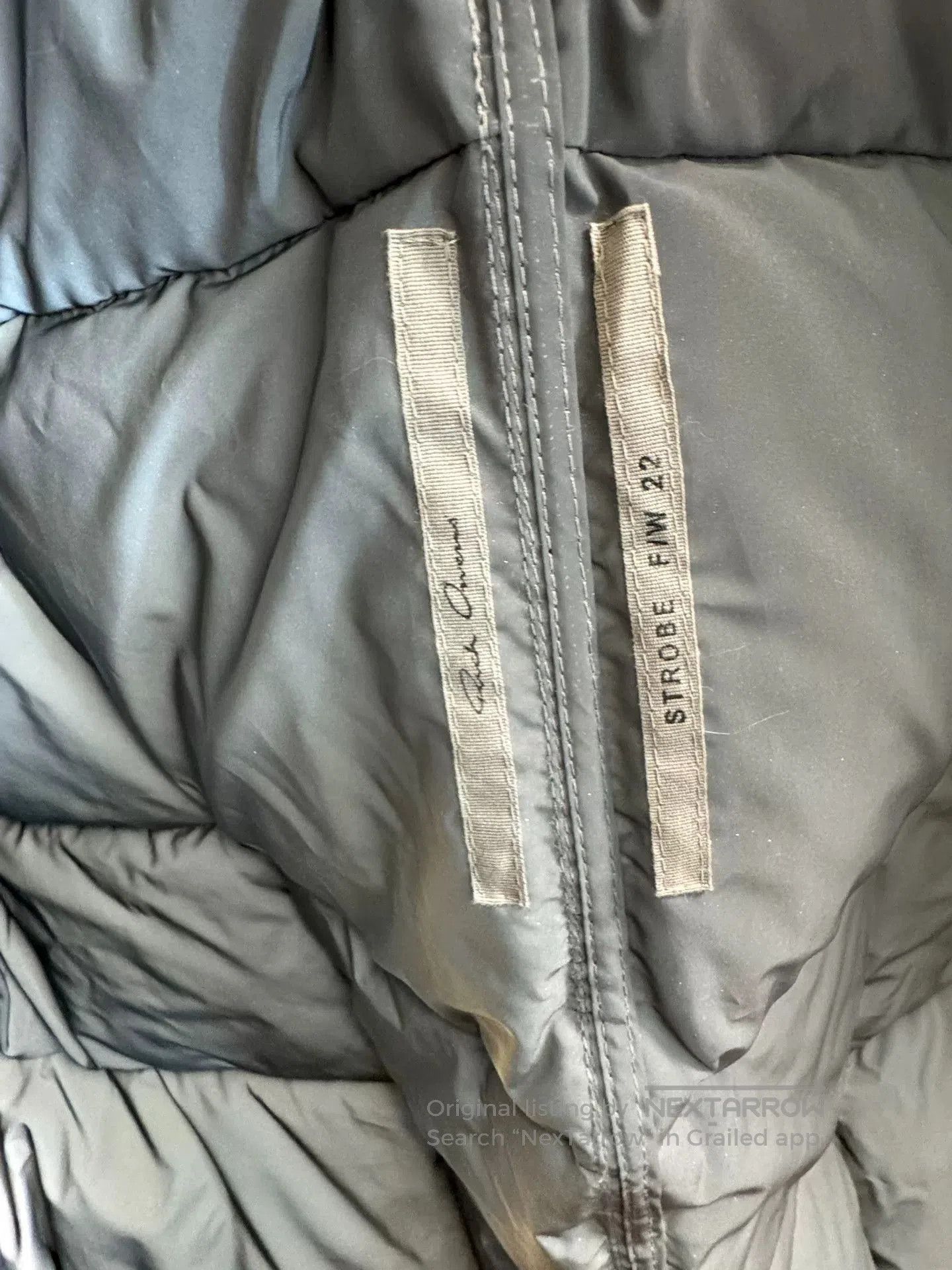 Rick Owens Rick Owens Reflective Pilot Jacket Pearl Gray. Size US M / EU 48-50 / 2 - 4 Thumbnail