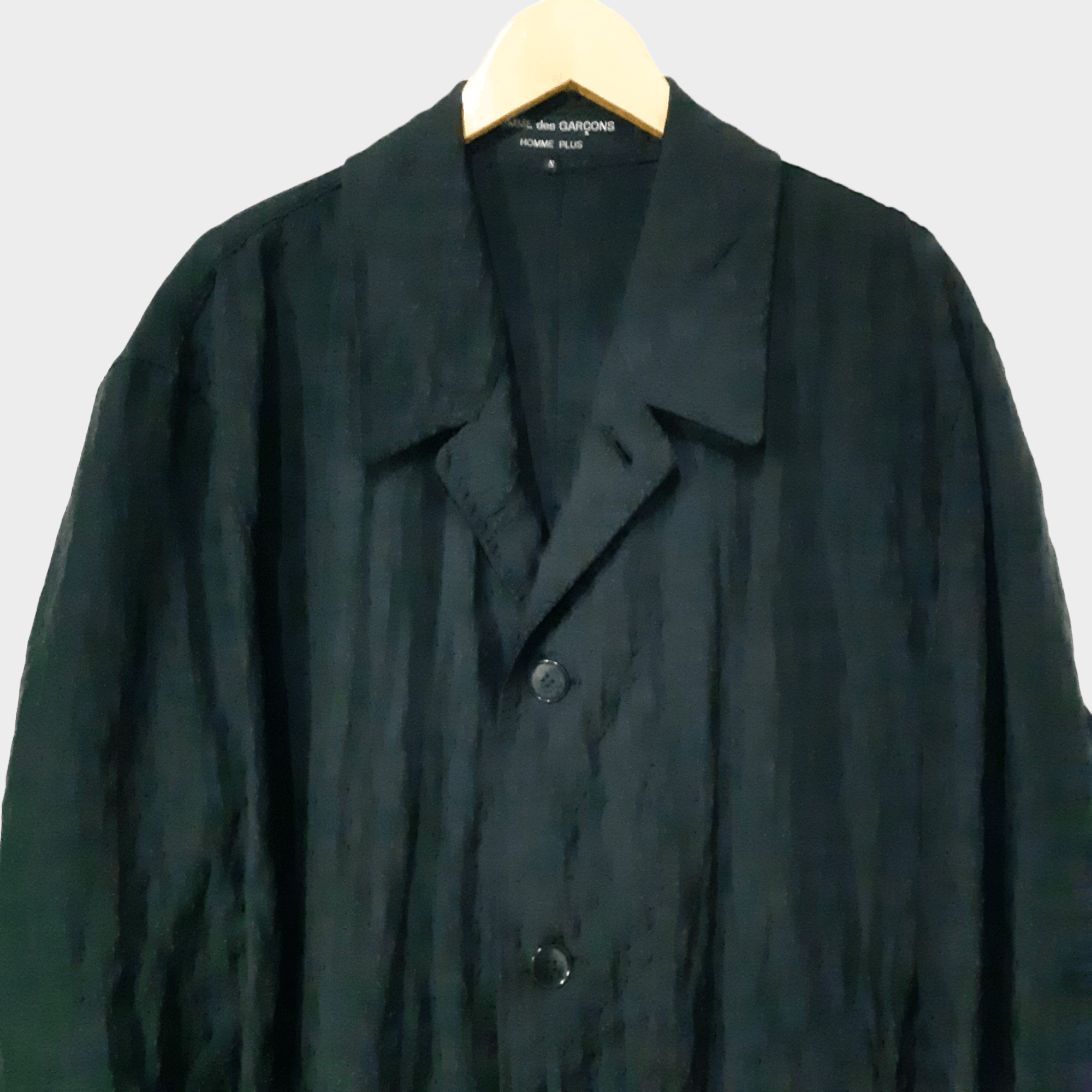 Comme des Garcons × Comme des Garcons Homme Plus Staff Coat Comme Des Garcons Homme Original AW 85 – 86 Size US S / EU 44-46 / 1 - 6 Thumbnail