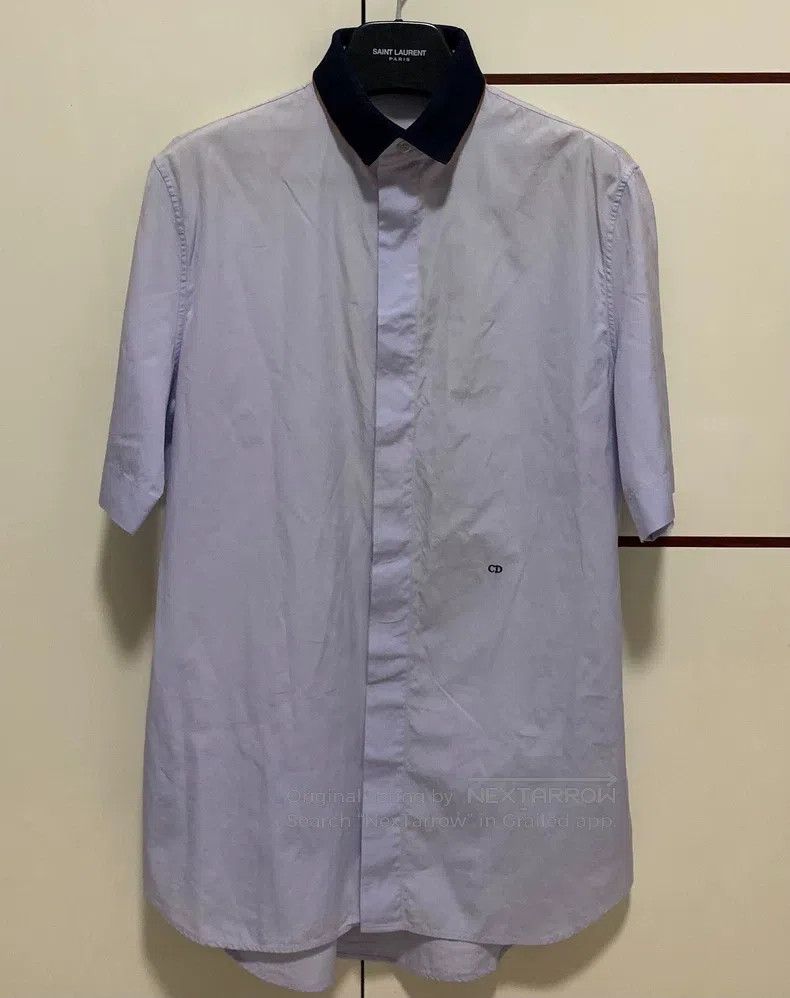 Dior Dior Size 39 Tie Print Shirt i Size US L / EU 52-54 / 3 - 1 Thumbnail